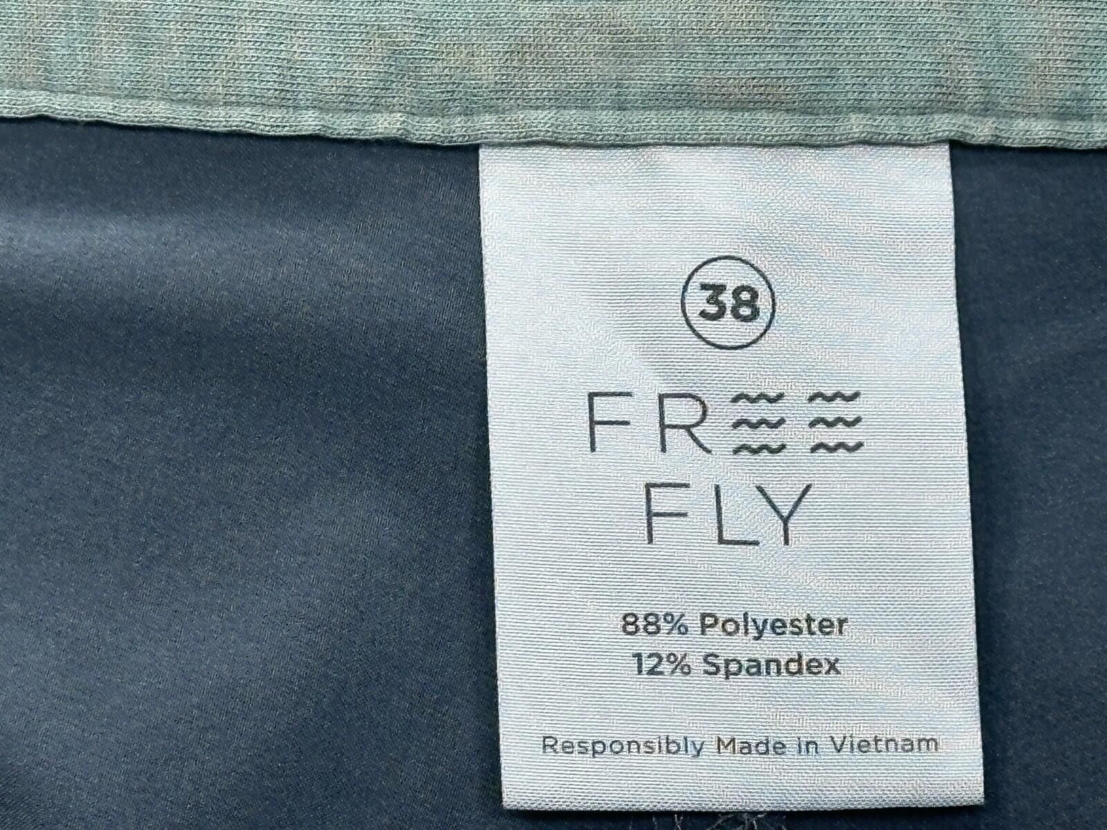 Other Free Fly Flat Front Chino Shorts Men Blue/Green 38 Size US 38 / EU 54 - 8 Thumbnail