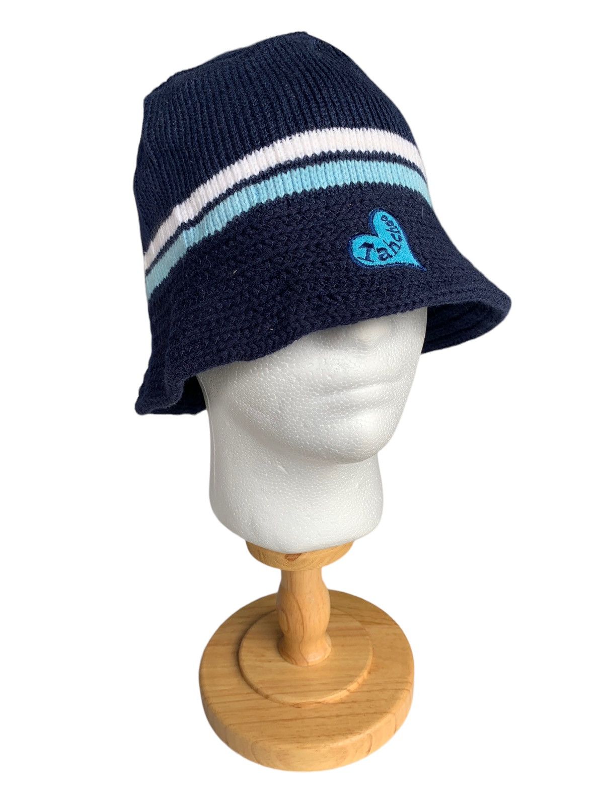 Vintage Hippies Style Tachoo knitted Made In Usa Bucket Hat Size ONE SIZE - 1 Thumbnail