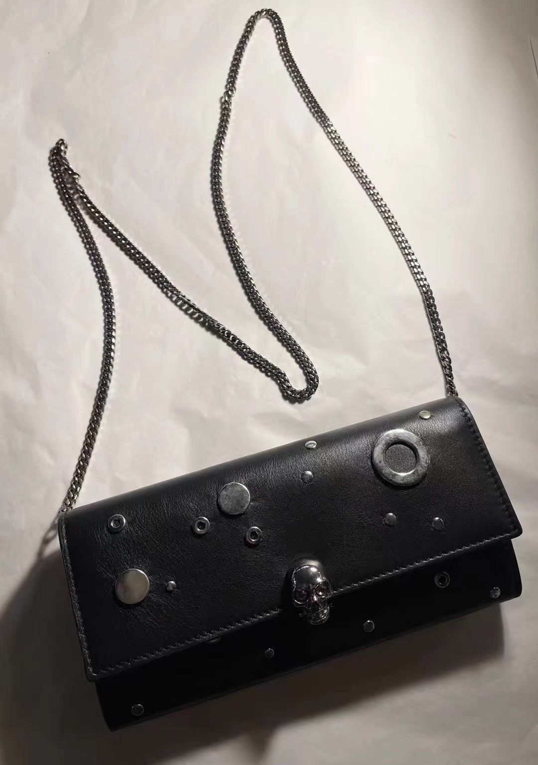 Alexander McQueen Alexander McQueen 17FW Ring & Rhinestone Skull Chain Ｑ25 Size ONE SIZE - 4 Thumbnail