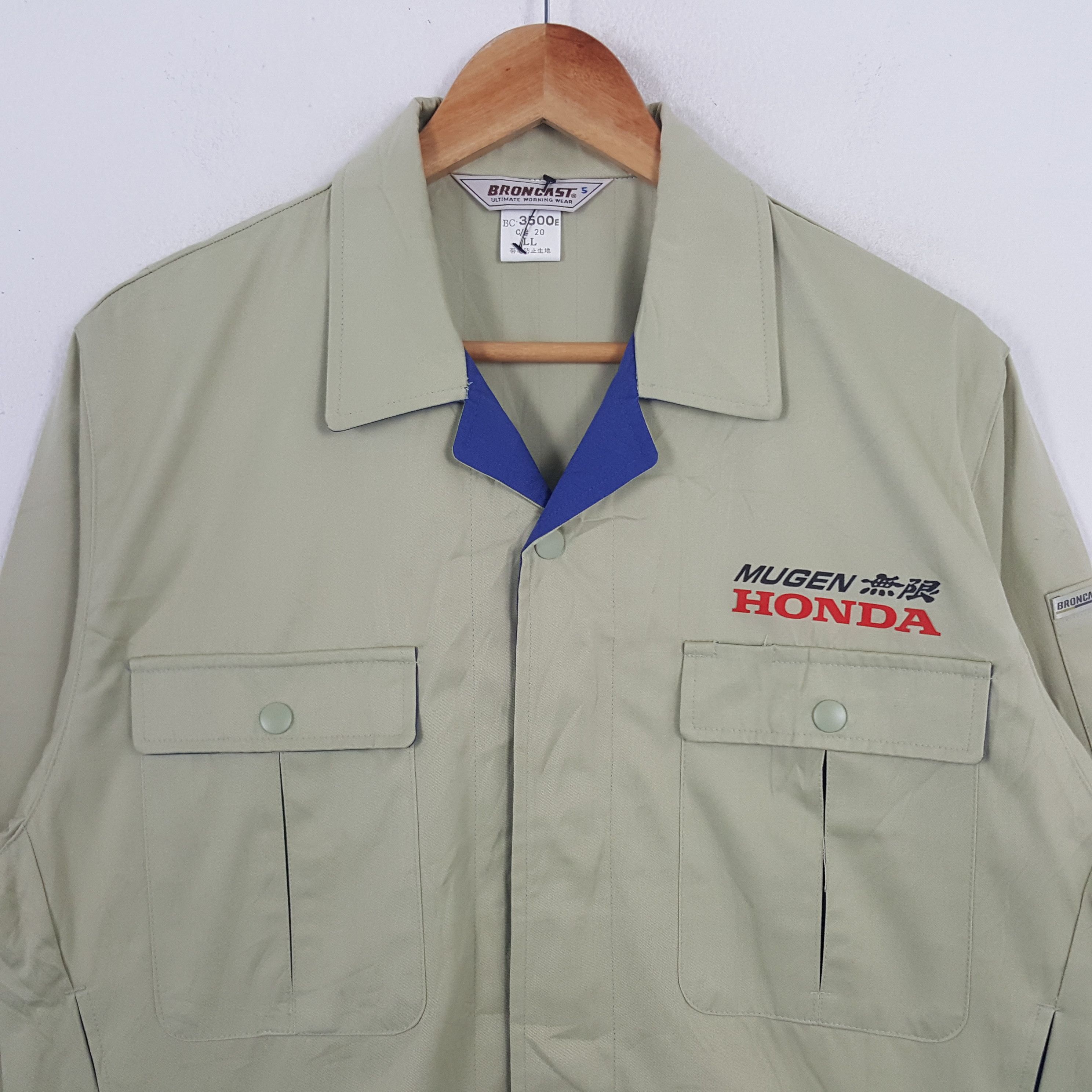 Honda × Vintage Vintage Mugen Honda Japanese Racing Team Custom Art Jacket Size US M / EU 48-50 / 2 - 4 Thumbnail