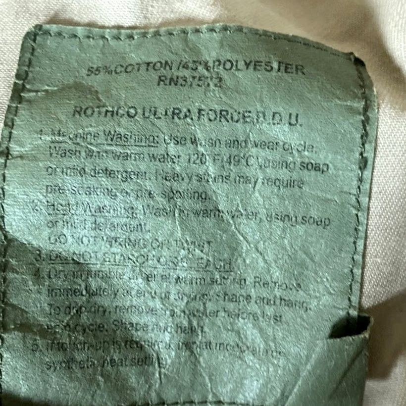 Vintage VINTAGE U.S Armed Forces Mens Coat Tan DCU Camouflage BDU Uniform Large Regular Jacket Men Tan DCU BDU Coat Size US L / EU 52-54 / 3 - 7 Thumbnail