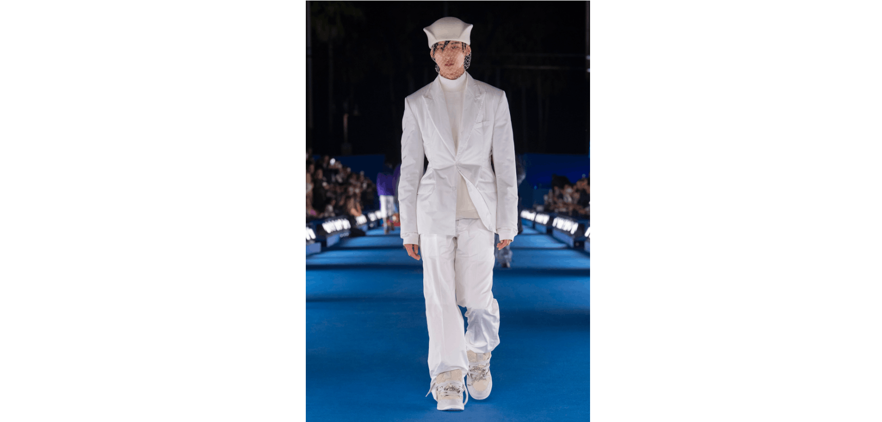 Dior o1w1db10624 Bar Jacket in White Size US L / EU 52-54 / 3 - 4 Thumbnail