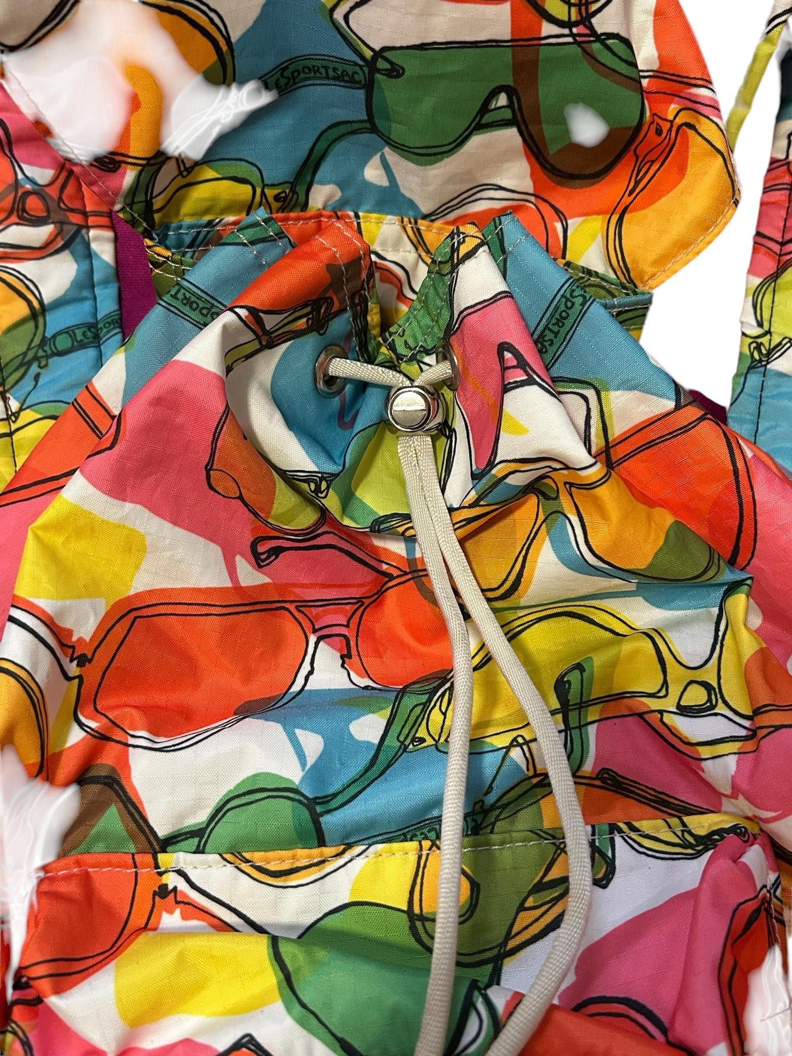 LeSportsac LeSportsac Colorful Sunglasses Print Backpack Size ONE SIZE - 2 Thumbnail