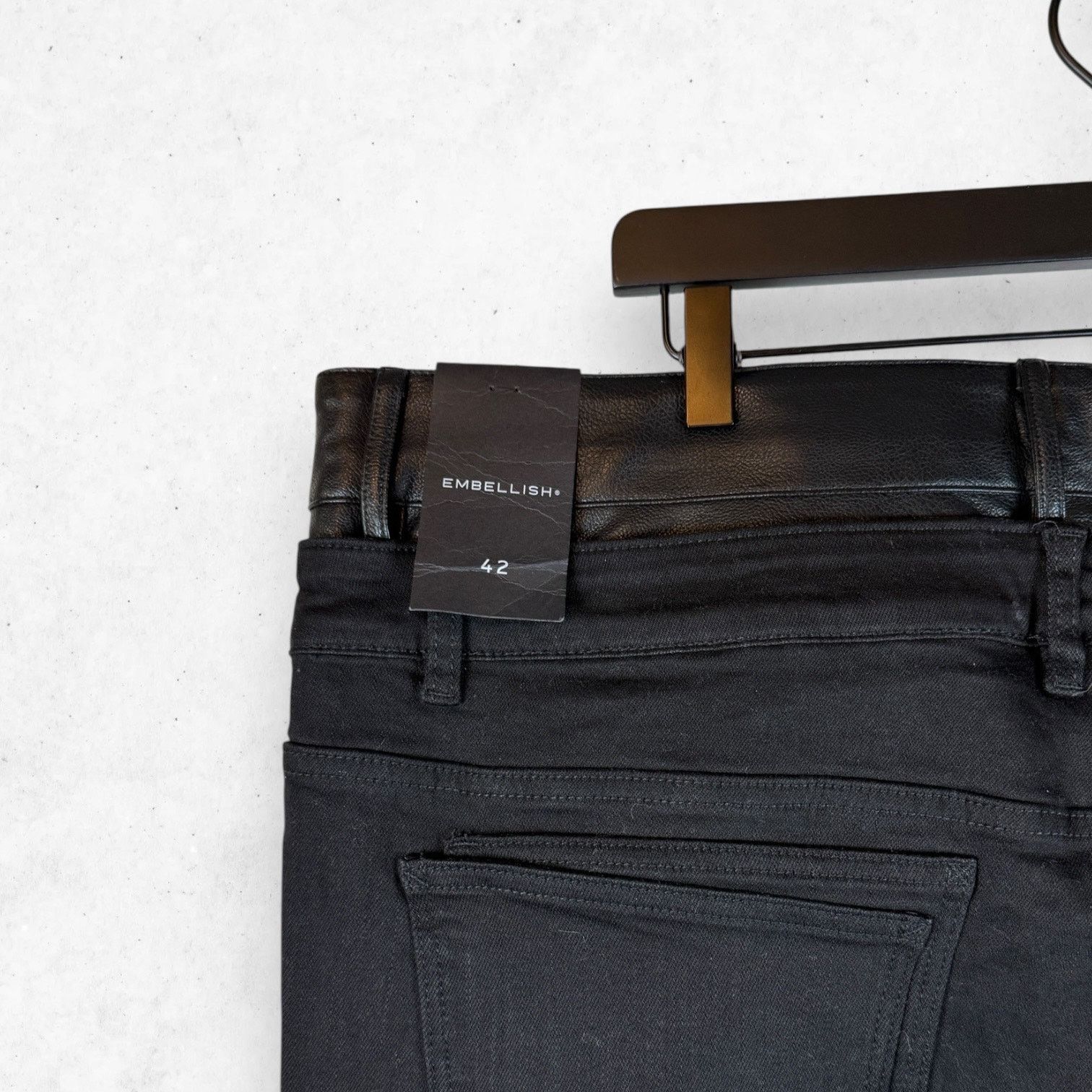 Embellish Embellish Black Cargo Straight Leg Pants Men's Size 42 Size US 42 / EU 58 - 5 Thumbnail