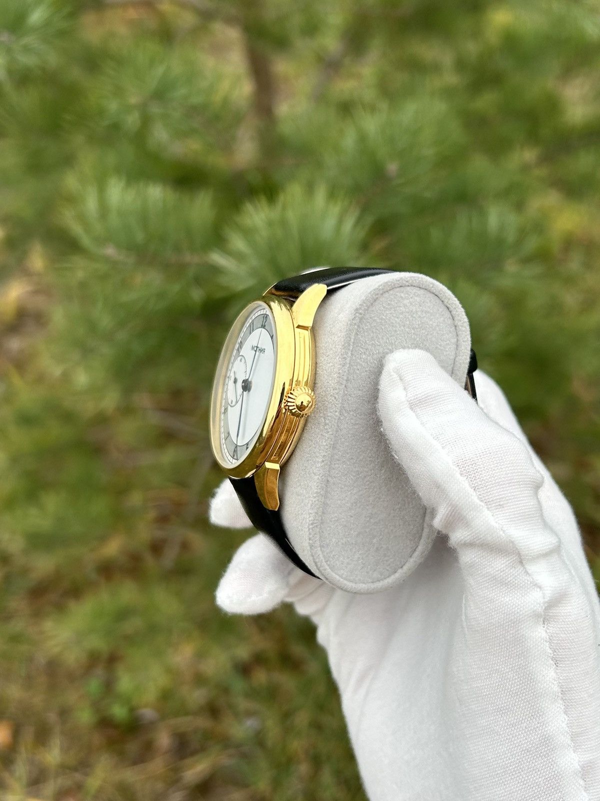 Vintage Vintage Watch Molnija Gold USSR Mechanical 1980s Size ONE SIZE - 14 Thumbnail