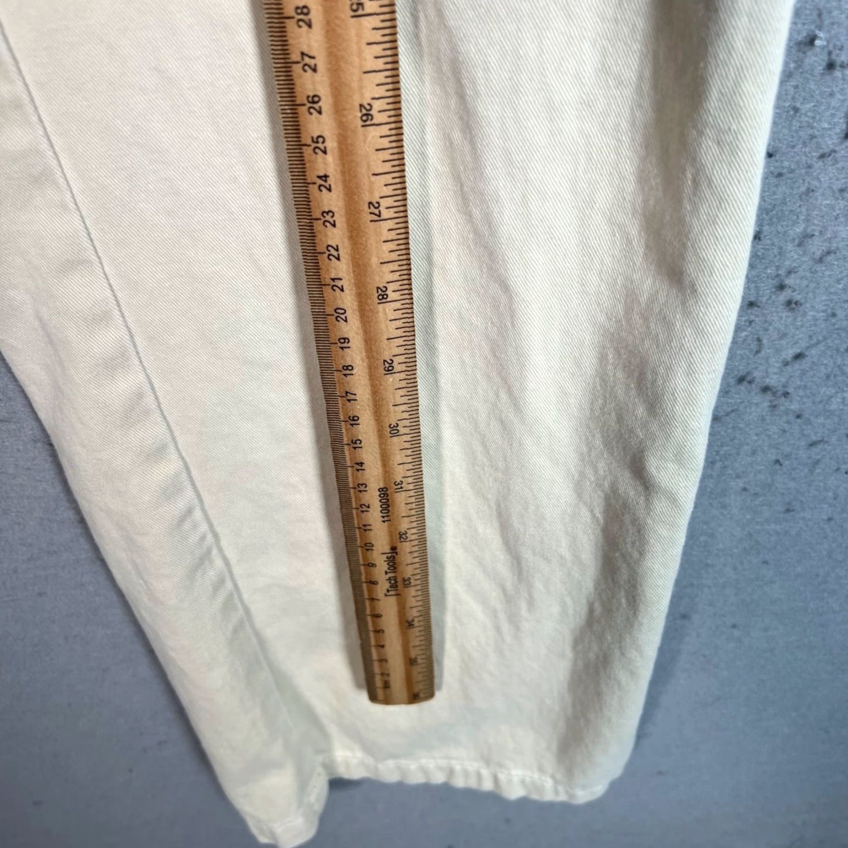 Zara VINTAGE Zara Womens Cargo Pants Beige Size 2 Cotton Casual Straight Leg Womens Pants Beige Cotton Cargo Pockets 30in Inseam Size 26" / US 2 / IT 38 - 6 Thumbnail