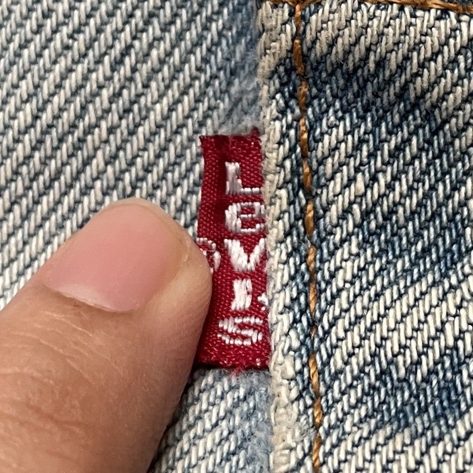 Levi's × Vintage Vintage Brand Levi’s 501 Made In Usa Jeans 1990s Size US 36 / EU 52 - 10 Thumbnail