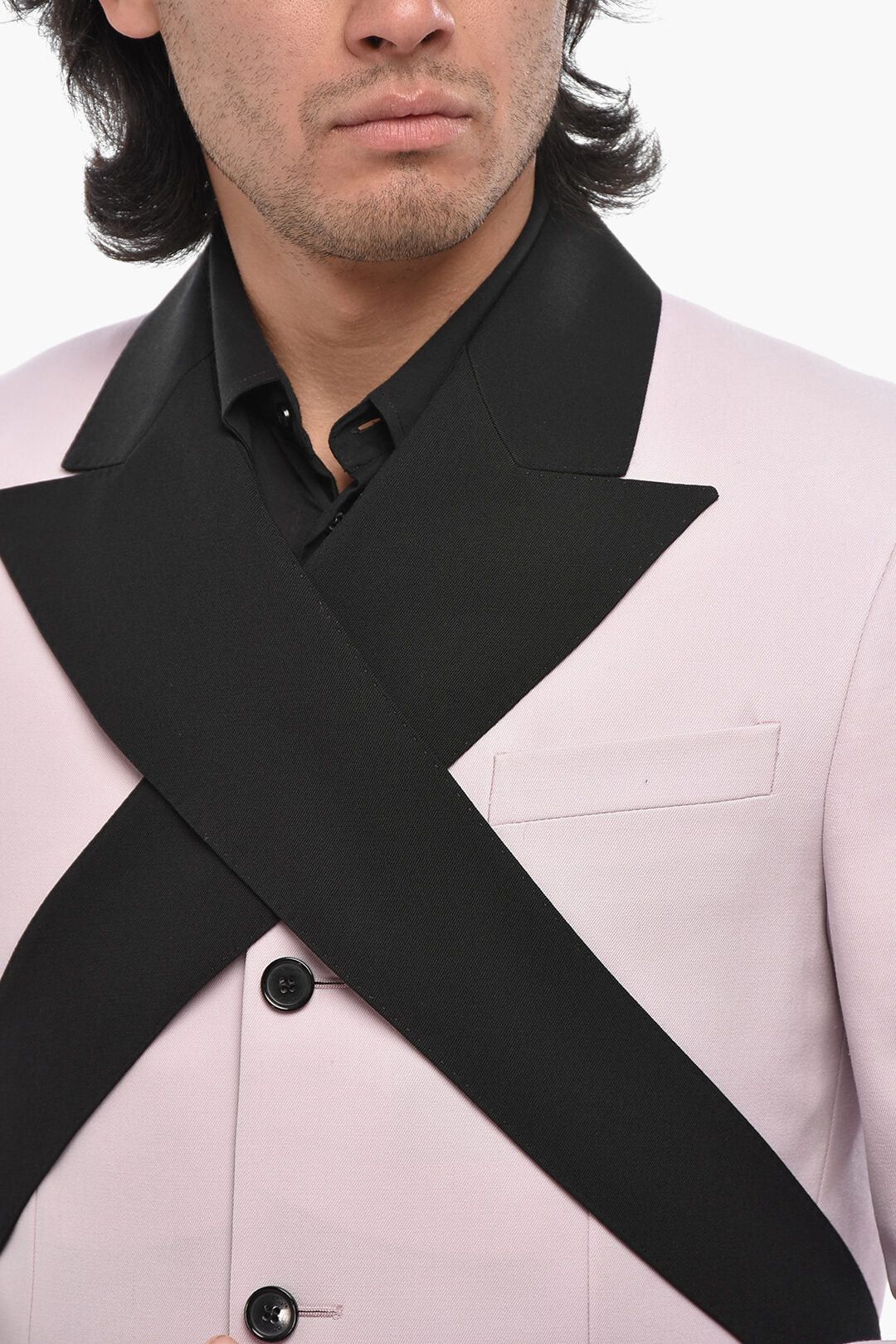 Off-White og1mm0426 Relaxed-Fit Blazer in Pink Size US M / EU 48-50 / 2 - 3 Thumbnail
