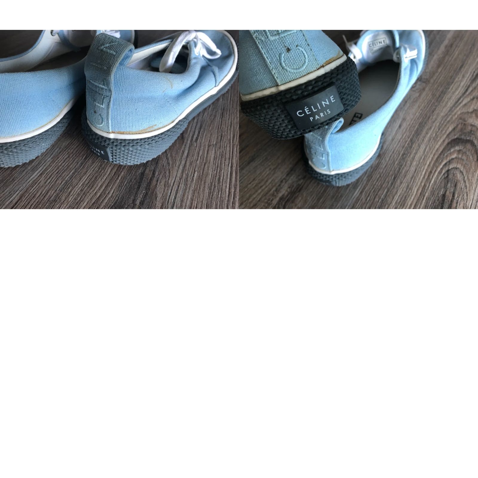 Celine CELINE Sneaker Men US 8/UK 7 EU 40 Blue Low Lace Up Athletic Shoes Size US 7 / EU 40 - 8 Thumbnail