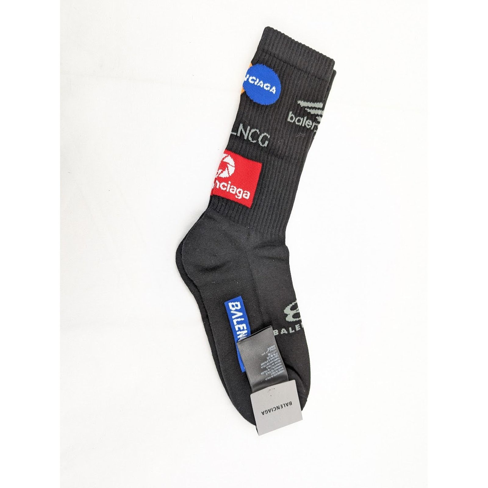 Balenciaga o1rshd1 Size: XL / Socks League Socks 1000 in Black Size ONE SIZE - 1 Thumbnail