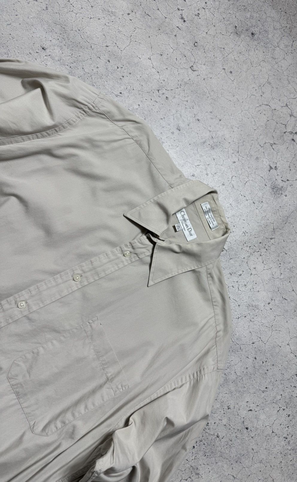 Christian Dior Monsieur Christian Dior Luxury Vintage Button Up Shirt Size US L / EU 52-54 / 3 - 4 Thumbnail