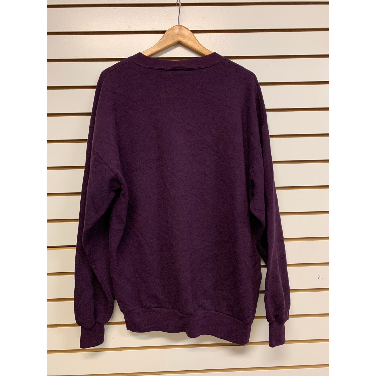 Jerzees Vintage Blank Baroon Dark red Sweatshirt size 2XL 1990s 80s Size US XXL / EU 58 / 5 - 3 Thumbnail