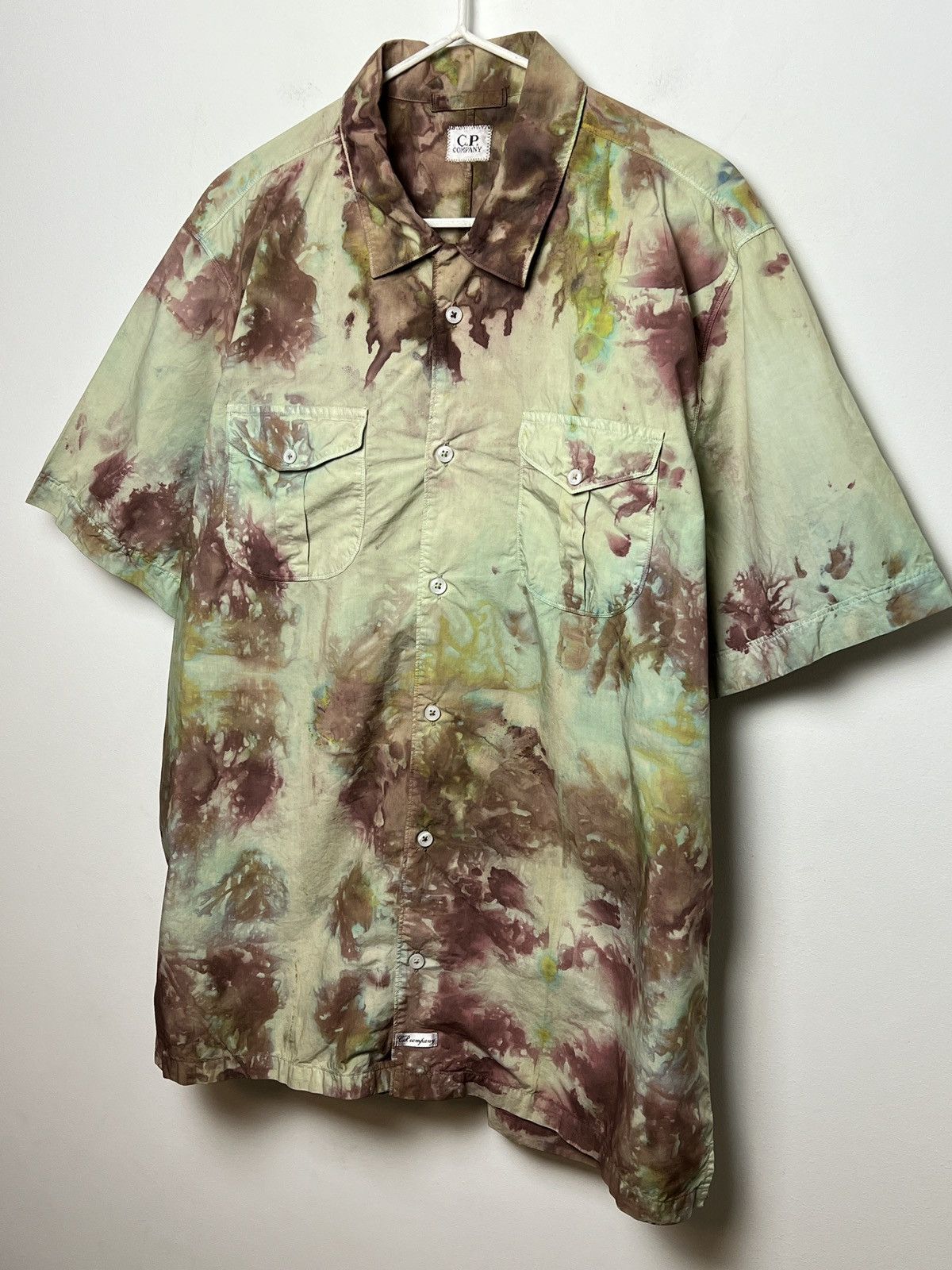 C.P. Company cp company stone island y2k camo tie dye shirt vintage Size US L / EU 52-54 / 3 - 2 Thumbnail
