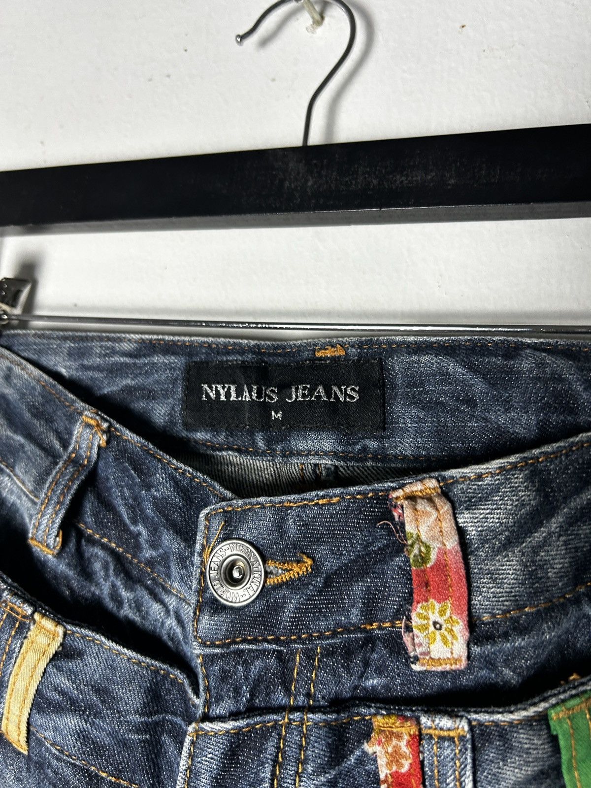 If Six Was Nine Nylaus double waist sick design grunge punk japanese style Size US 29 - 7 Thumbnail