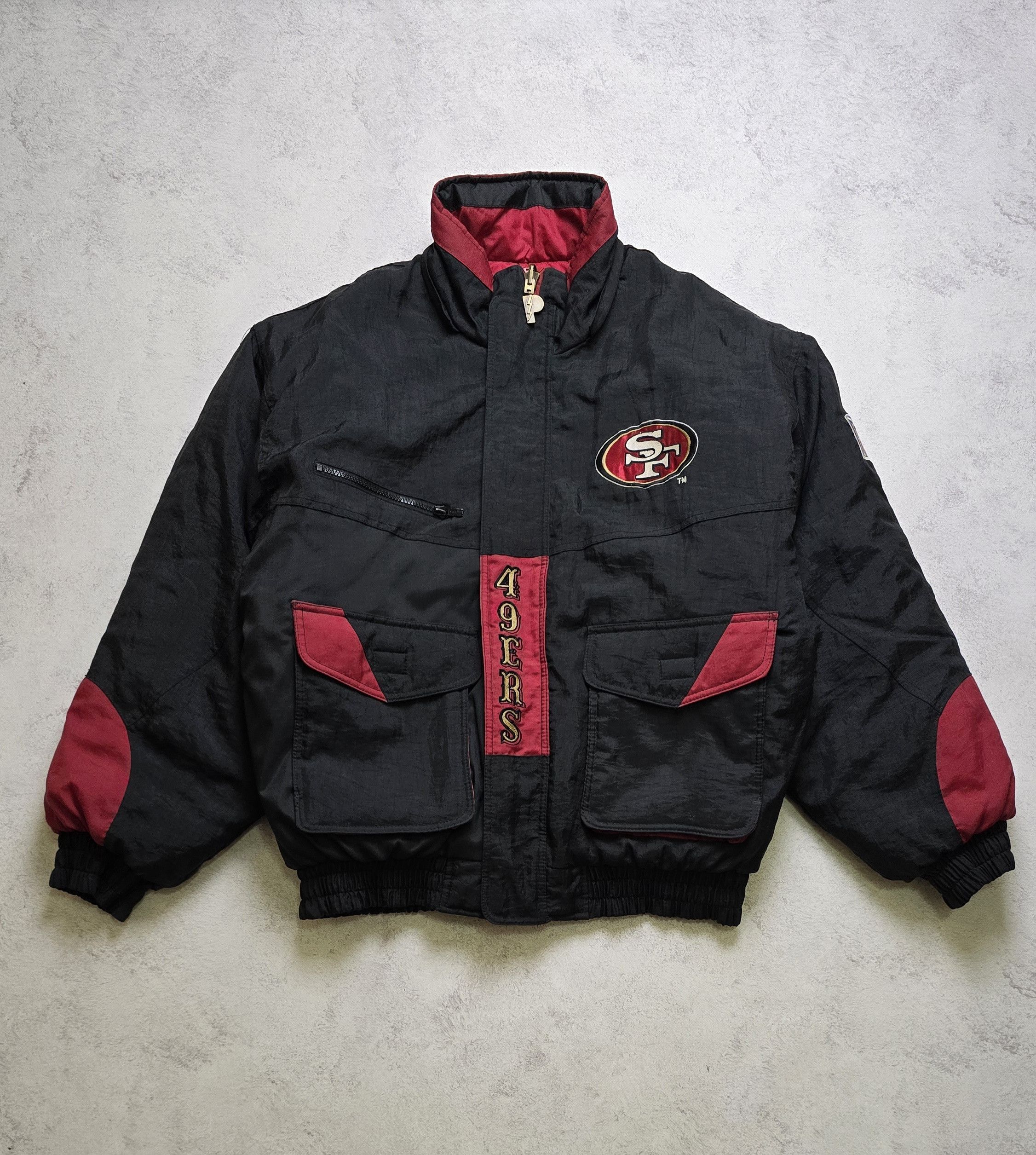 Pro Player Vintage Pro Player San Francisco 49ers Reversible NFL Jacket Size US XL / EU 56 / 4 - 1 Thumbnail