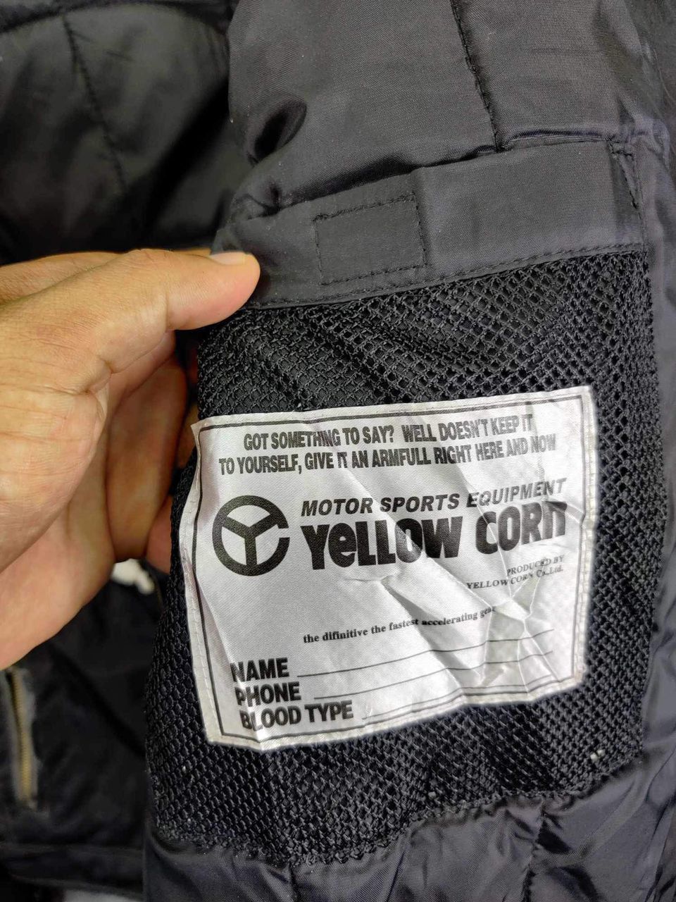 YELLOW CORN Vintage Yellow Corn Bikers Jacket With Riding Size US M / EU 48-50 / 2 - 17 Thumbnail