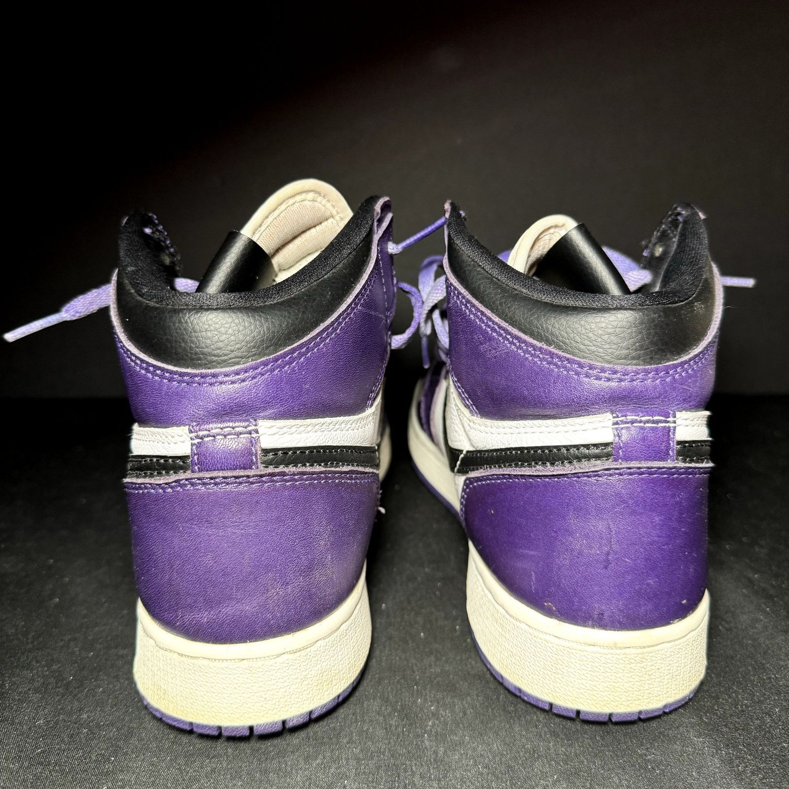 Jordan Brand × Nike Size 6.5 - Air Jordan 1 Retro High OG GS Court Purple 2.0 Size US 6.5 / EU 39-40 - 7 Thumbnail