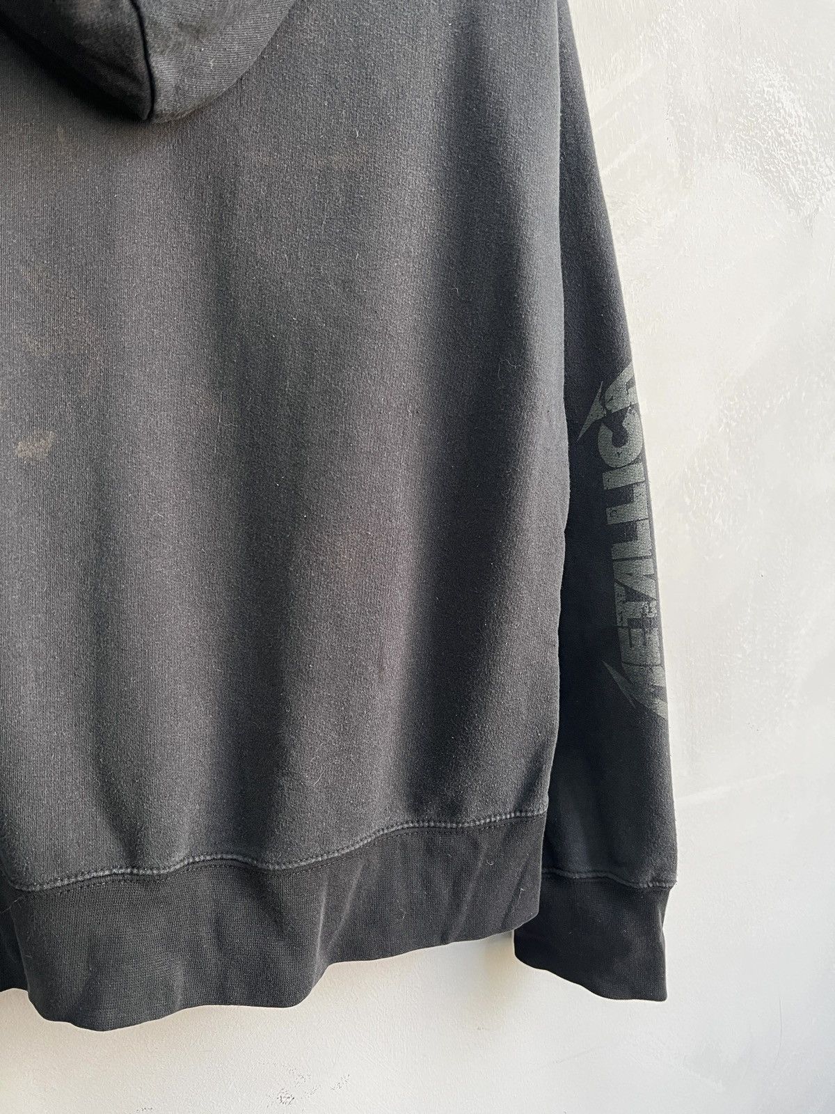 Metallica Rare 2000s washed faded Metallica hoodie y2k Size US M / EU 48-50 / 2 - 10 Thumbnail
