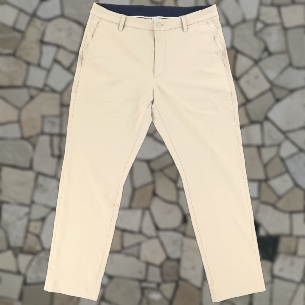 Footjoy Footjoy Golf Pants Shirt Tan Mens 33 Regular Inseam 30in Microfiber Polyester High Stretch Chino Casual Vintage No? Size US 33 - 1 Thumbnail