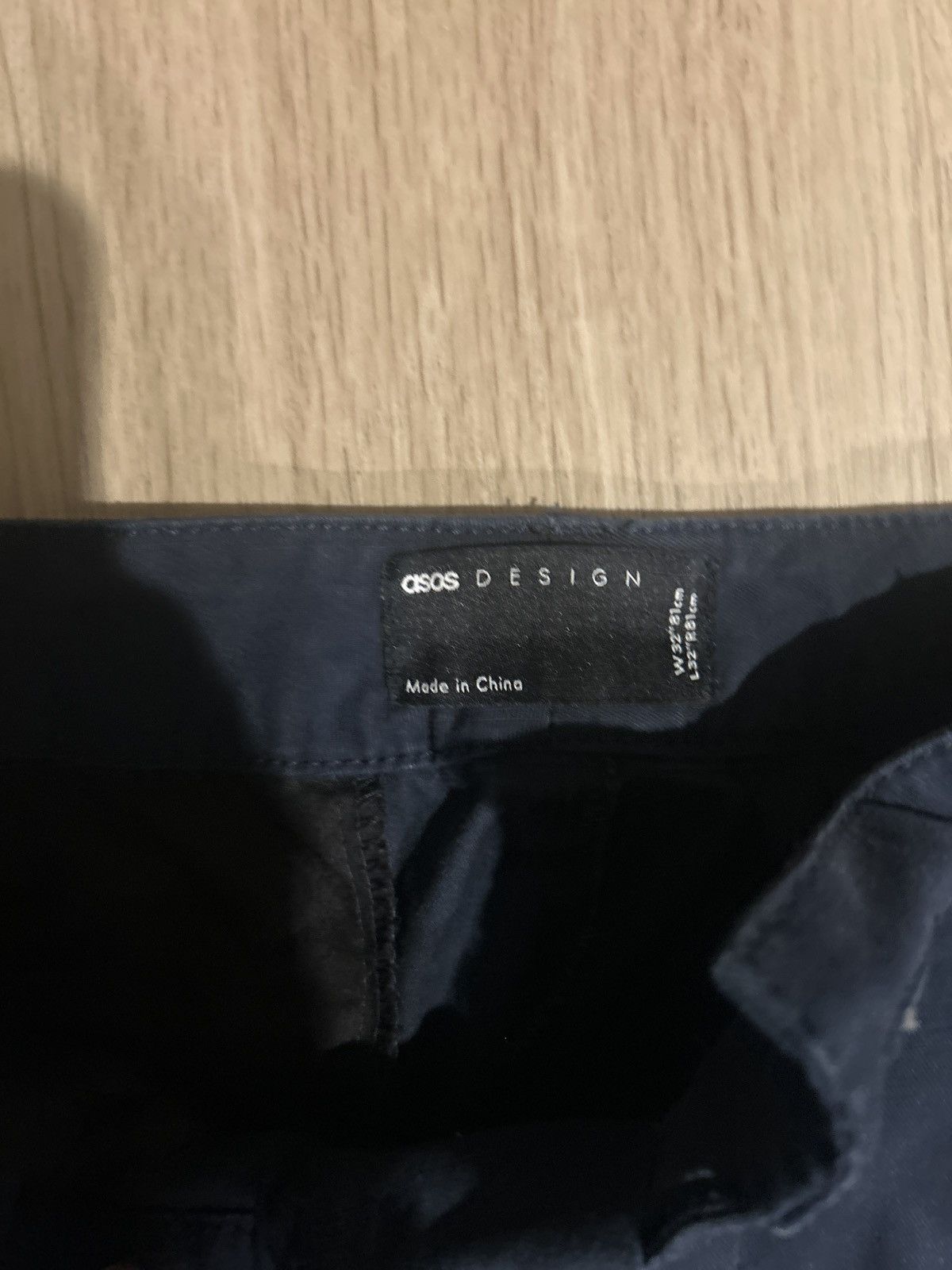 Asos Asos Blue chino Dress pants Size US 32 / EU 48 - 2 Thumbnail