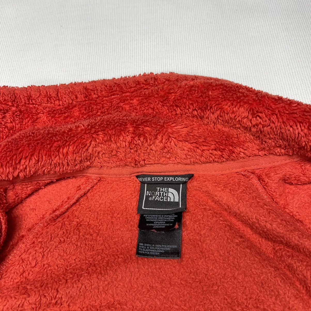 The North Face The North Face Jacket Fleece Red Zip Pocket Fuzzy Active Size XS / US 0-2 / IT 36-38 - 10 Thumbnail