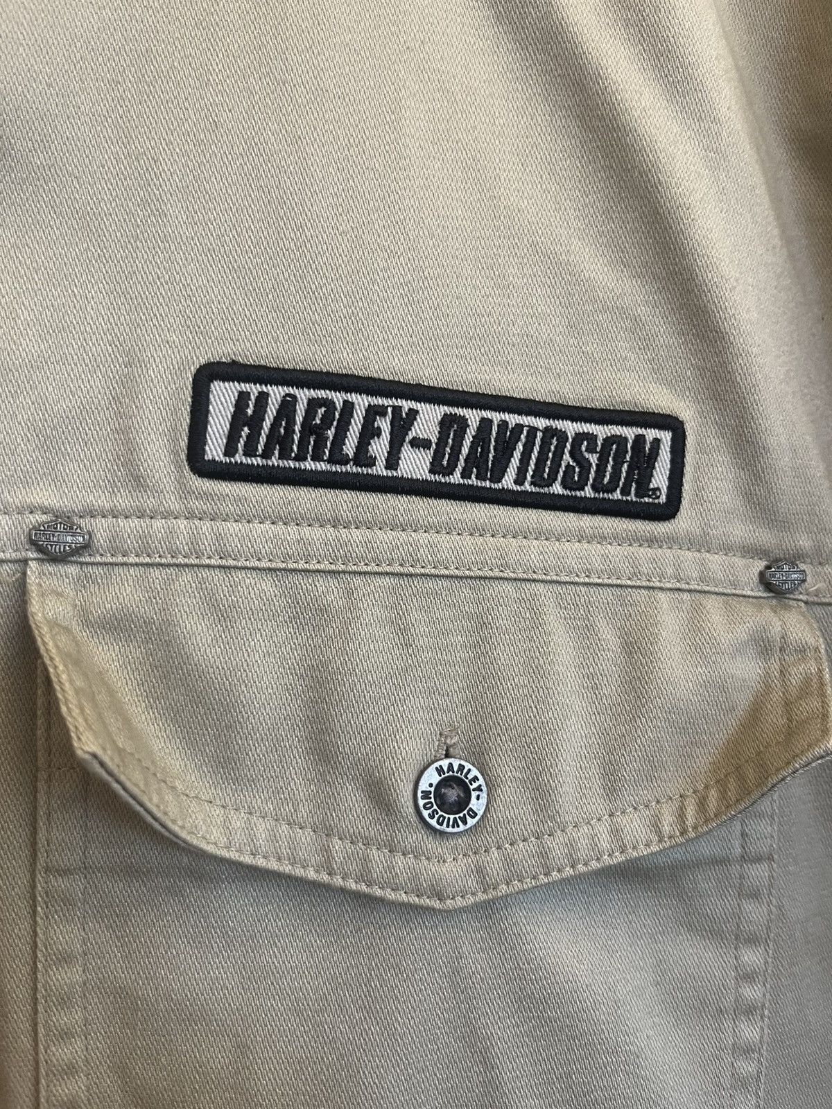 Harley Davidson Harley Men’s Button Up Size US M / EU 48-50 / 2 - 2 Thumbnail