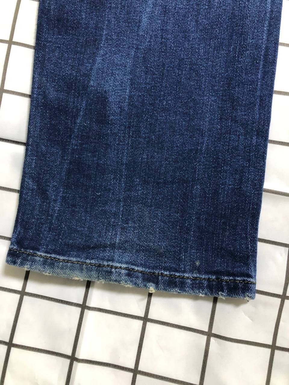 Diesel Diesel Industry Safado Slim Straight Acid Wash Denim Jeans Size US 32 / EU 48 - 19 Thumbnail