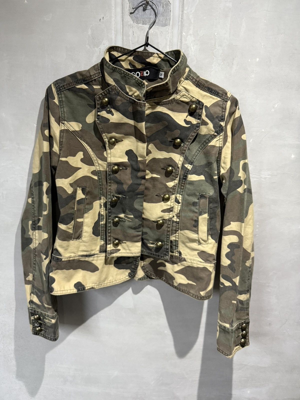 Japanese Brand Vintage Camouflage Napoleon Military Jacket Size M / US 6-8 / IT 42-44 - 14 Thumbnail