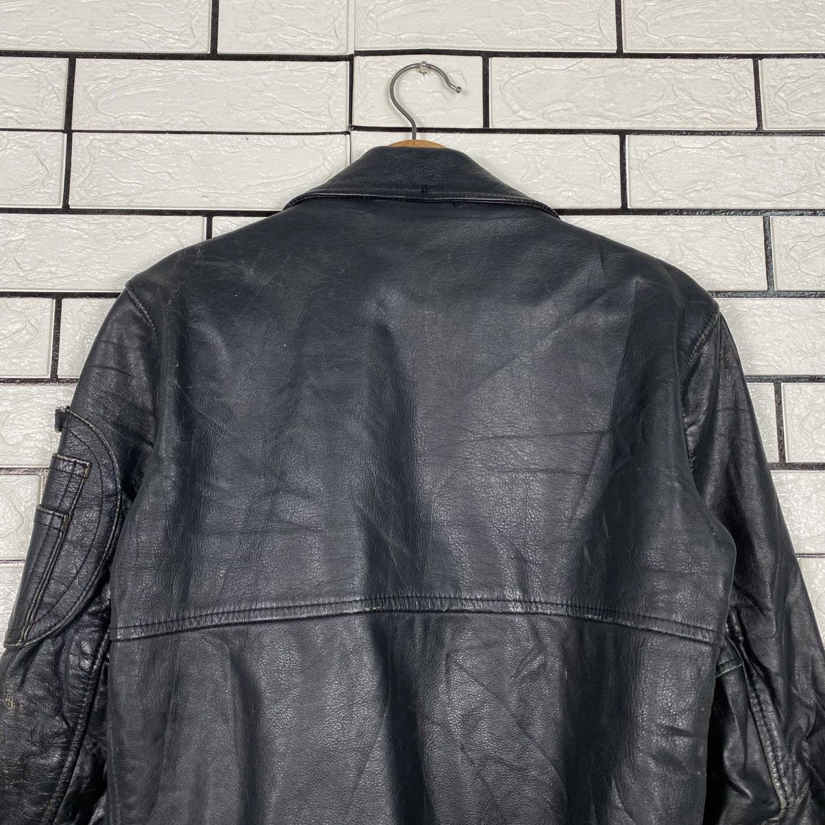 Japanese Brand Rare Vintage Pierre Jacques Genuine Leather Jacket Size US S / EU 44-46 / 1 - 10 Thumbnail