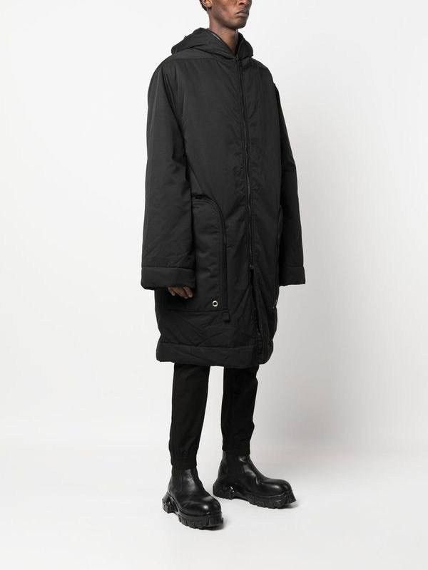 Rick Owens Drkshdw Rick Owens DRKSHDW Oversized Padded Coat Black Size US S / EU 44-46 / 1 - 2 Thumbnail