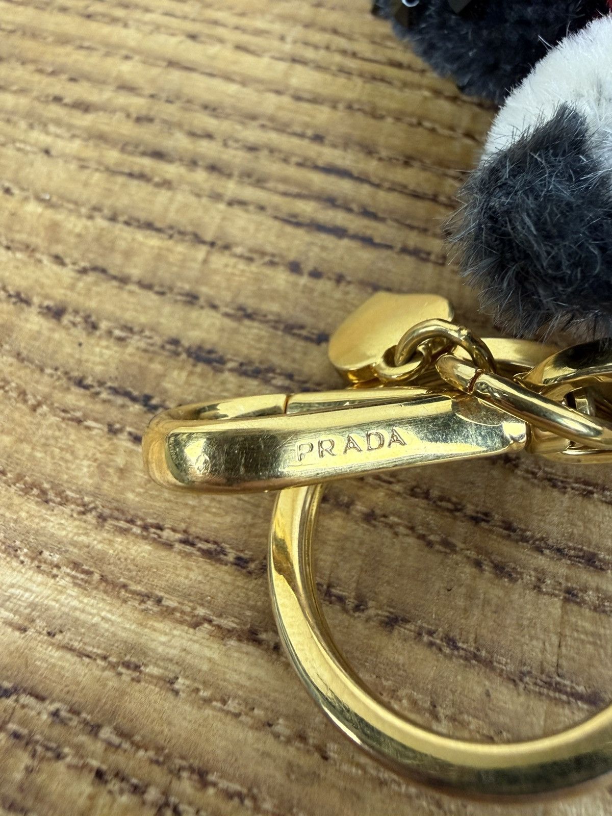 Prada Prada Panda Bear Heart Key Ring Key Holder Bag Charm Size ONE SIZE - 12 Thumbnail