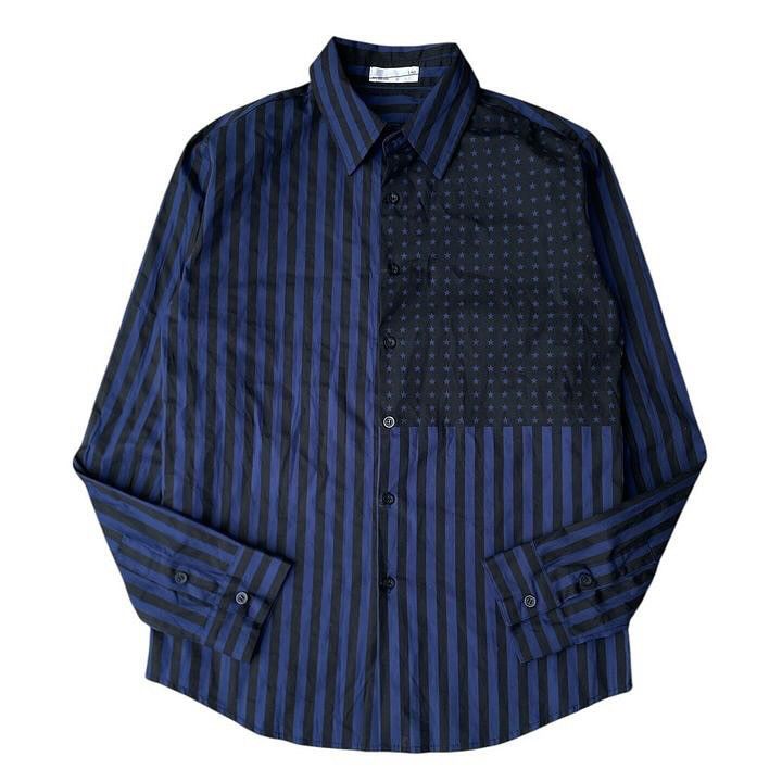 Lad Musician LAD MUSICIAN Total Pattern Shirt Star And Striped Flag Size US S / EU 44-46 / 1 - 4 Thumbnail