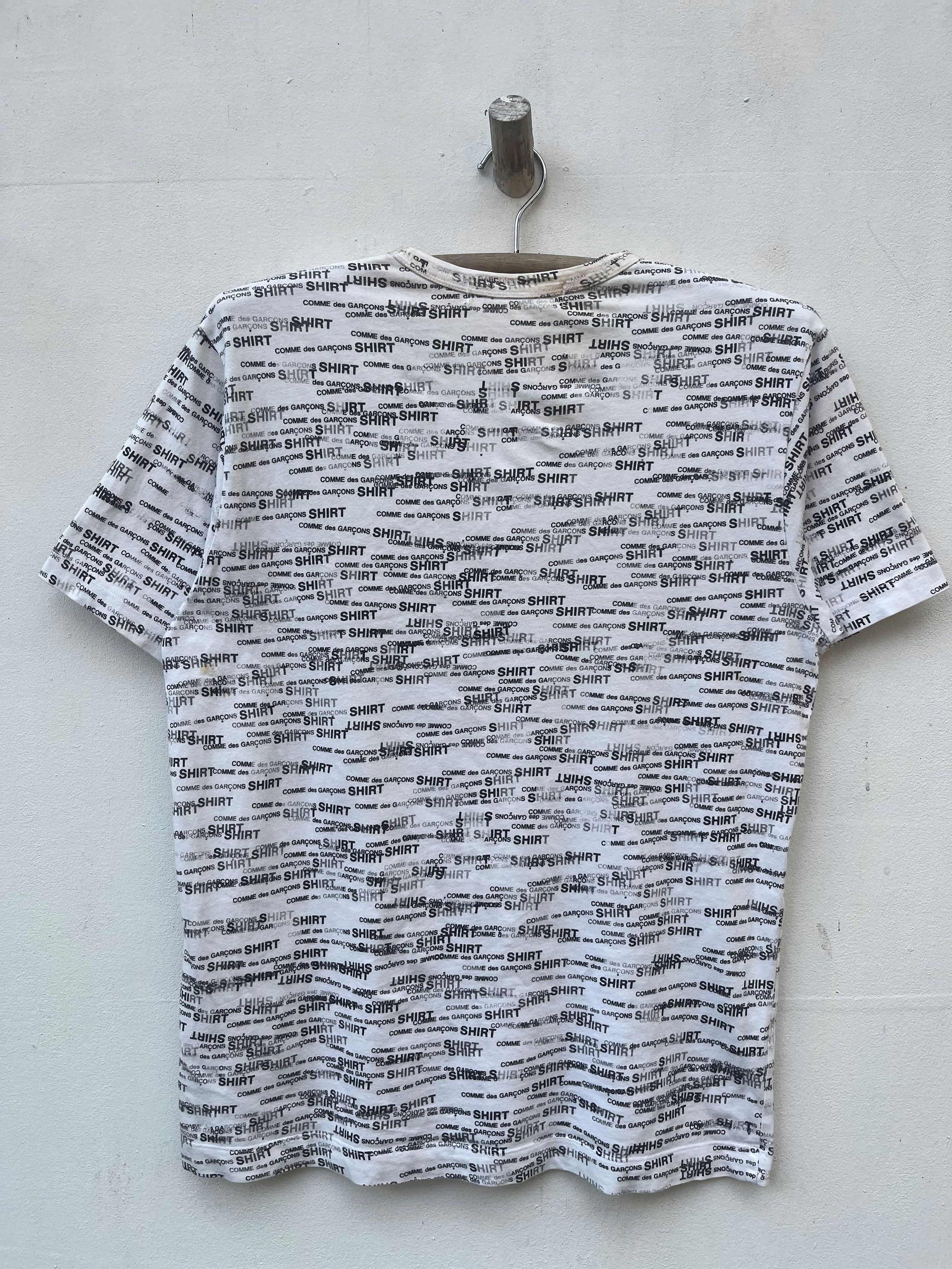 Comme des Garcons Comme des Garcons Japan Shirt Full Print Spell Out Size US M / EU 48-50 / 2 - 4 Thumbnail