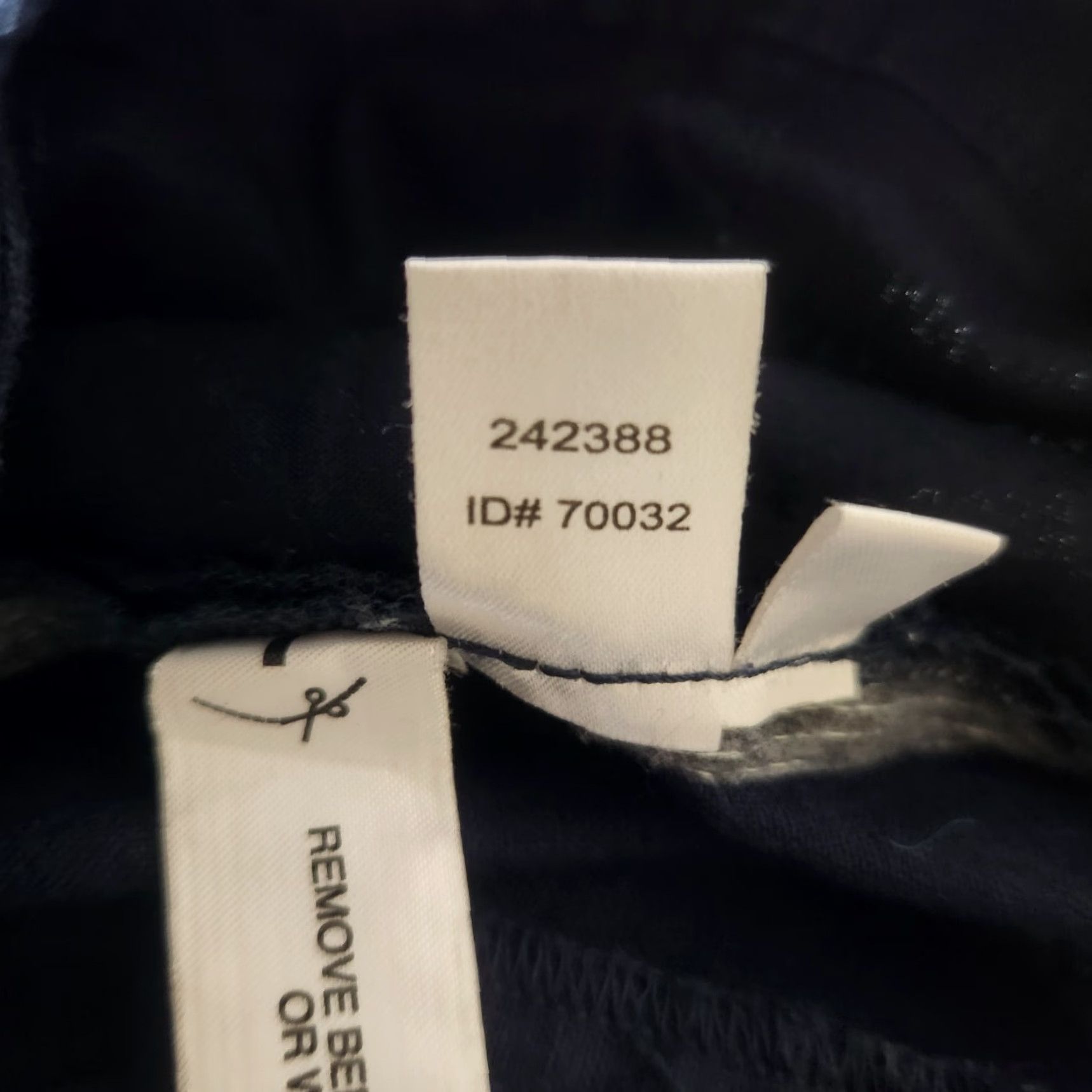 Ann Taylor Ann Taylor Loft Marisa 100% Linen Navy Mid Rise Wide Leg Pants Size 8 Size 30" / US 8 / IT 44 - 8 Thumbnail