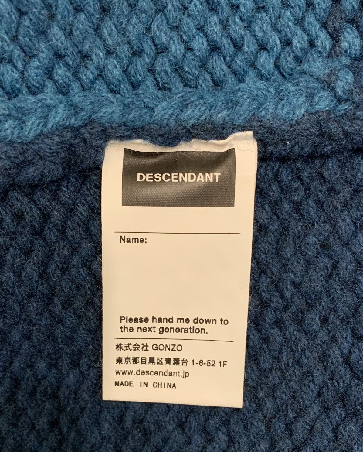 Descendant Descendant Ski Cowichan Knitwear M Size US M / EU 48-50 / 2 - 5 Thumbnail