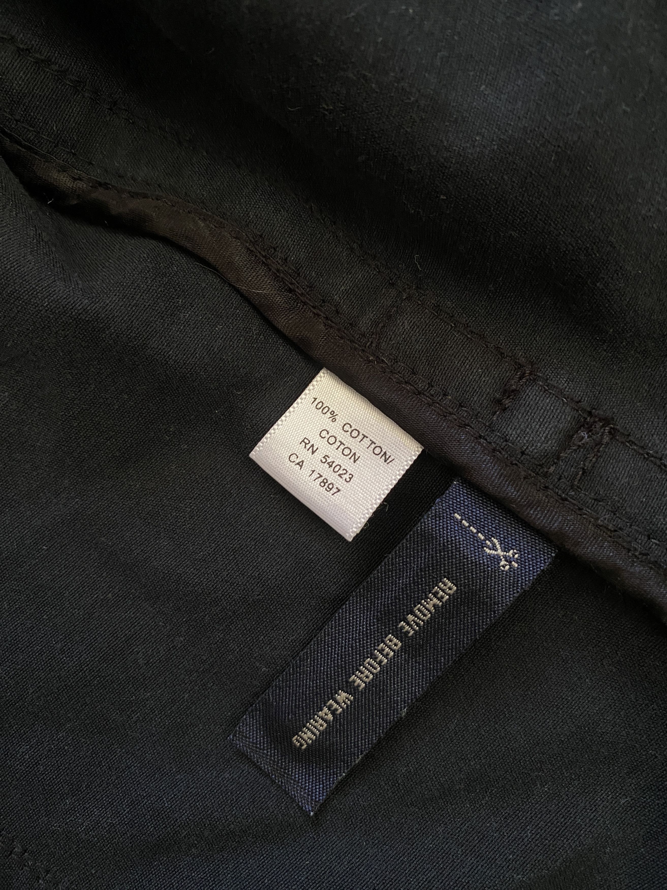 Banana Republic Banana Republic Black/Dark Navy Cotton Trench Coat – Size XS Size XS / US 0-2 / IT 36-38 - 8 Thumbnail