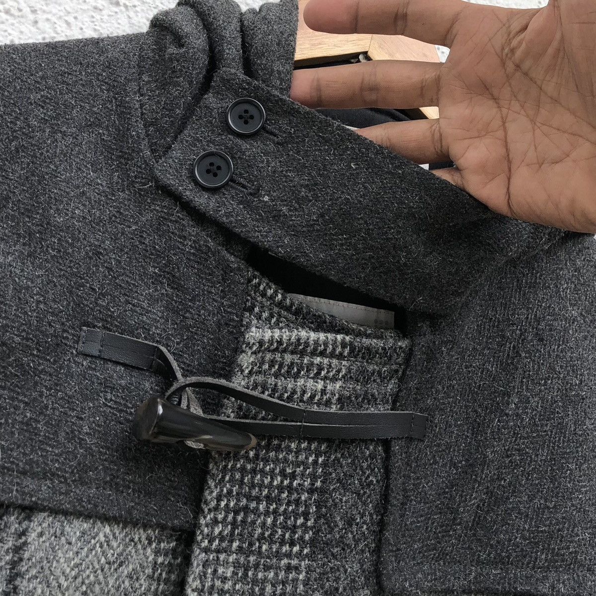 Harris Tweed Harris Tweed x Sevendays Sunday Wool Duffel Coat Jacket Size US M / EU 48-50 / 2 - 6 Thumbnail