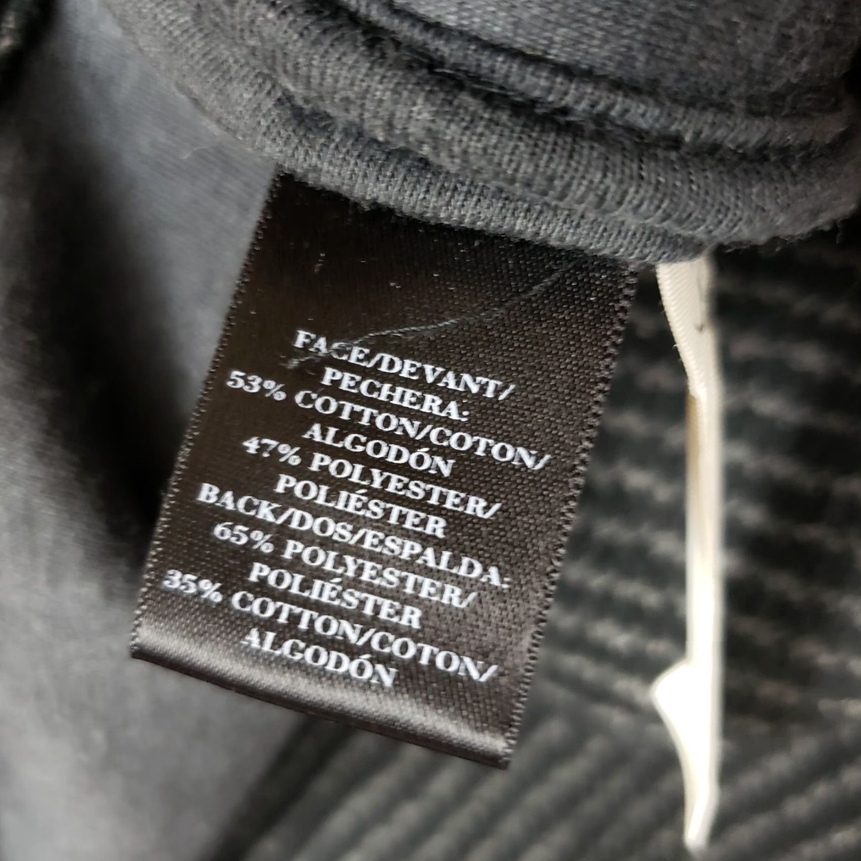 Ann Taylor Ann Taylor Womens Moto Jacket Size Small Black Gray Snap Button Cotton Blend Jacket Womens Small Black Moto 90s? Size S / US 4 / IT 40 - 5 Thumbnail
