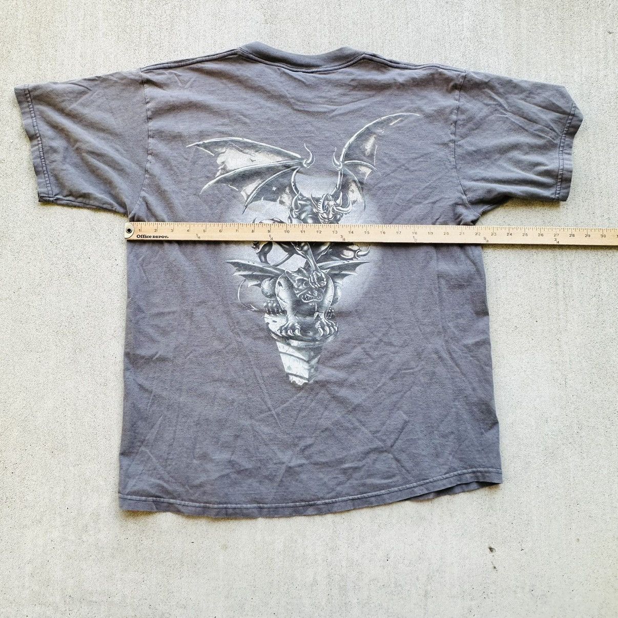 Tultex Vintage Guardians Pacific Islands T Shirt Gargoyle Graphic Size US XL / EU 56 / 4 - 5 Thumbnail