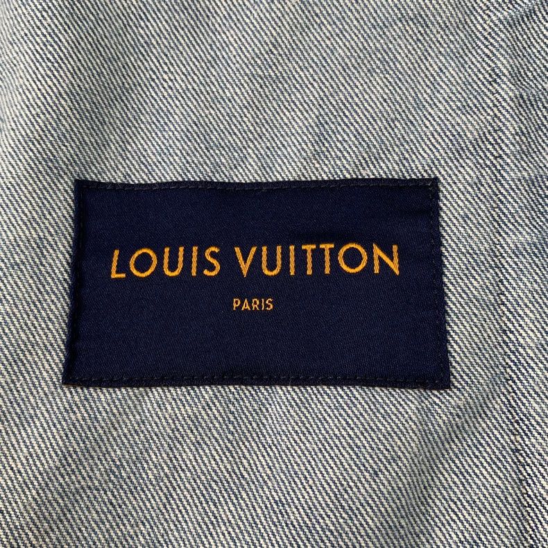 Louis Vuitton Louis Vuitton Blue lapel single-breasted long-sleeved deni Size US S / EU 44-46 / 1 - 6 Thumbnail