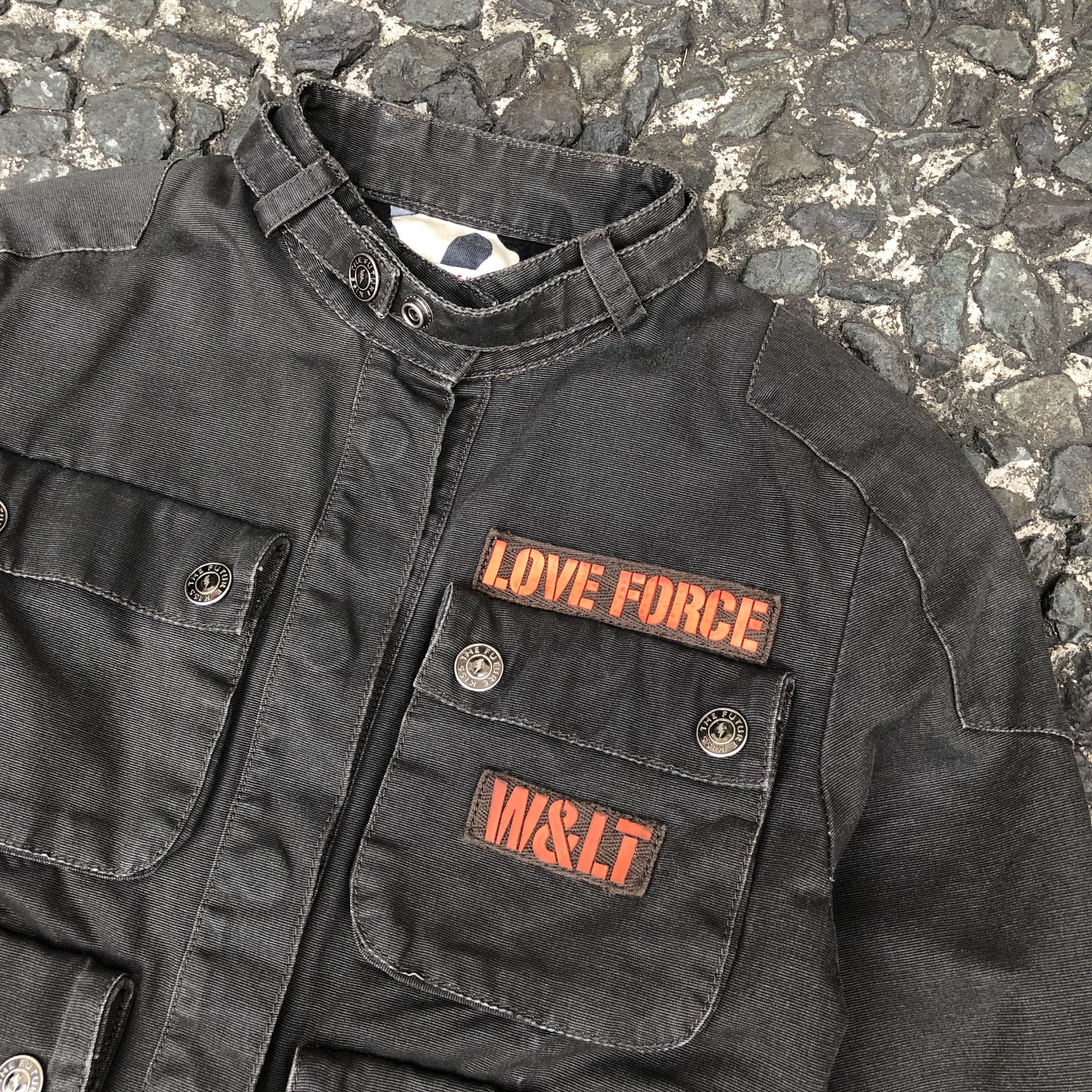 W&LT W&LT Kiss The Future Love Force Utility Jacket Size XS / US 0-2 / IT 36-38 - 2 Thumbnail