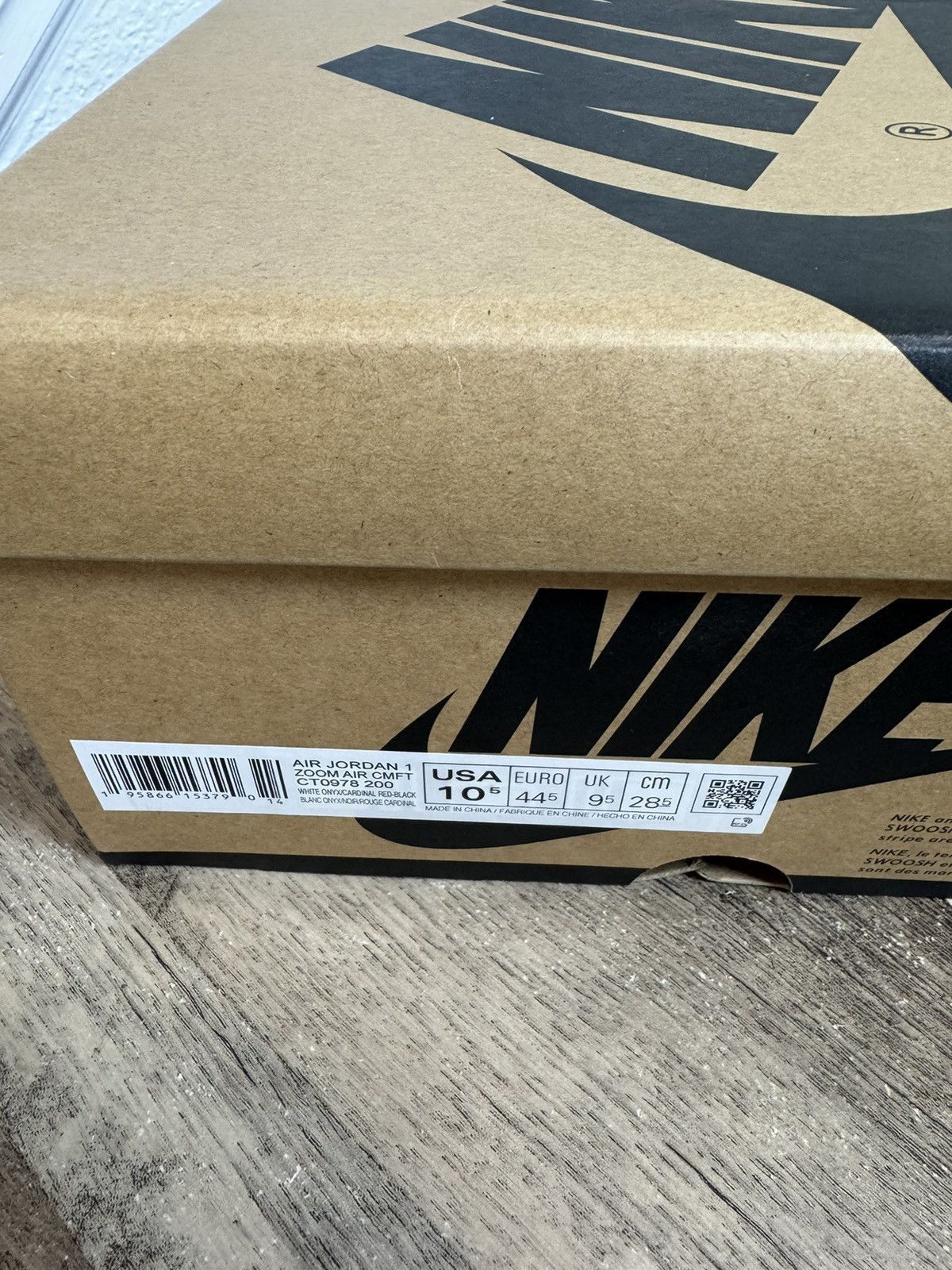 Jordan Brand Air Jordan 1 Zoom Comfort High Pumpkin Spice Size 10.5 Mens Size US 10.5 / EU 43-44 - 9 Thumbnail