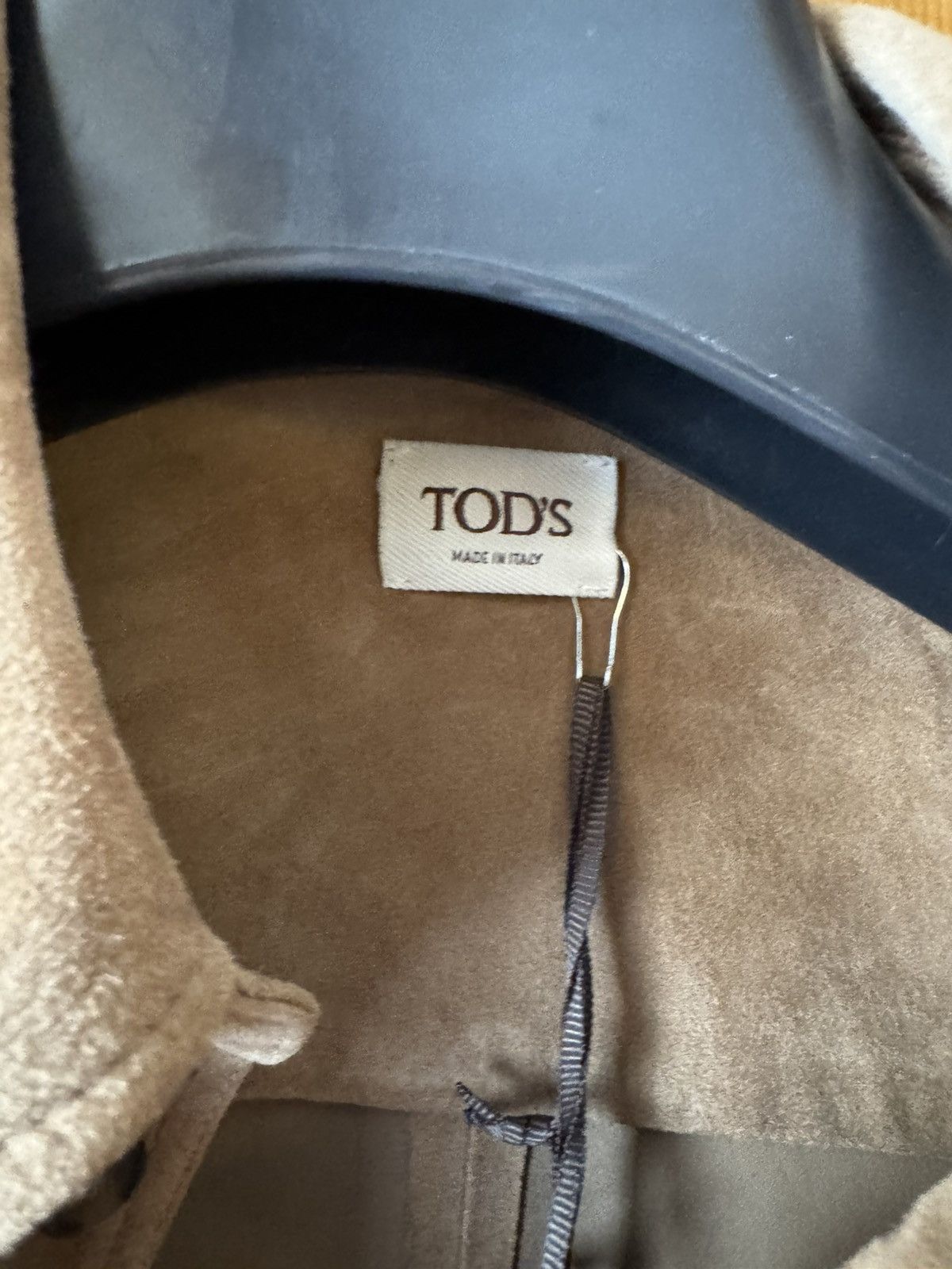 Tod's Tod’s Lamb Leather Suede Light Jacket Size M / US 6-8 / IT 42-44 - 4 Thumbnail