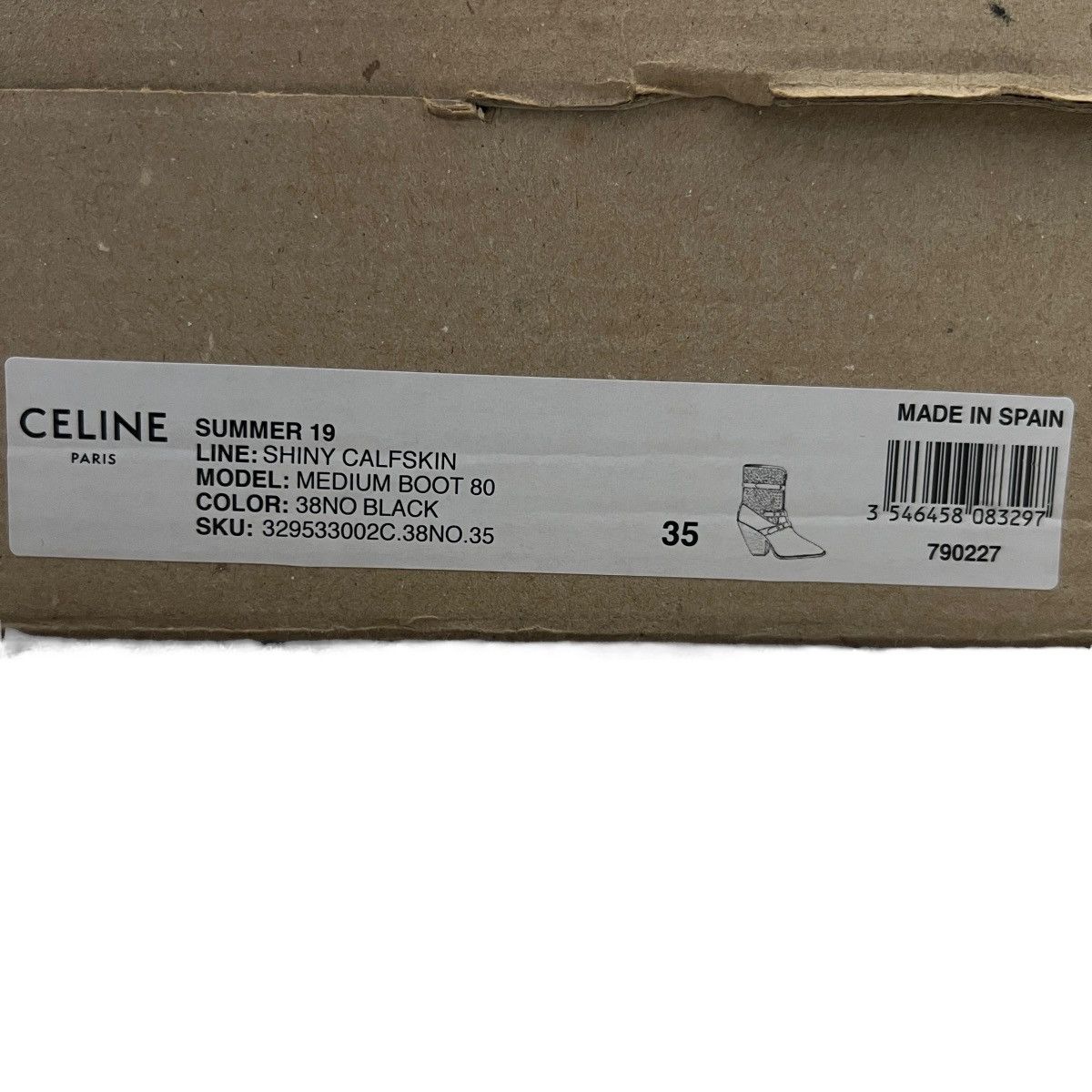 Celine CELINE 2019SS Hedi Slimane Studded Cowboy Boots with Box Size US 5 / IT 35 - 13 Thumbnail