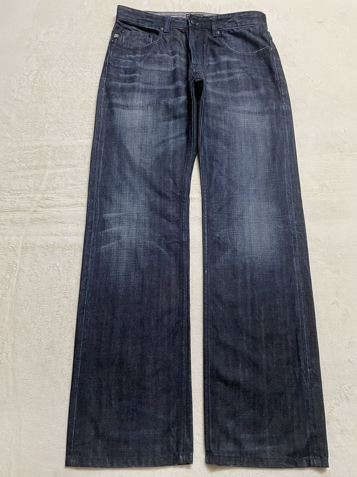 7Diamonds Vintage 7 Diamonds Mudwash Dark Jeans Size US 32 / EU 48 - 1 Thumbnail