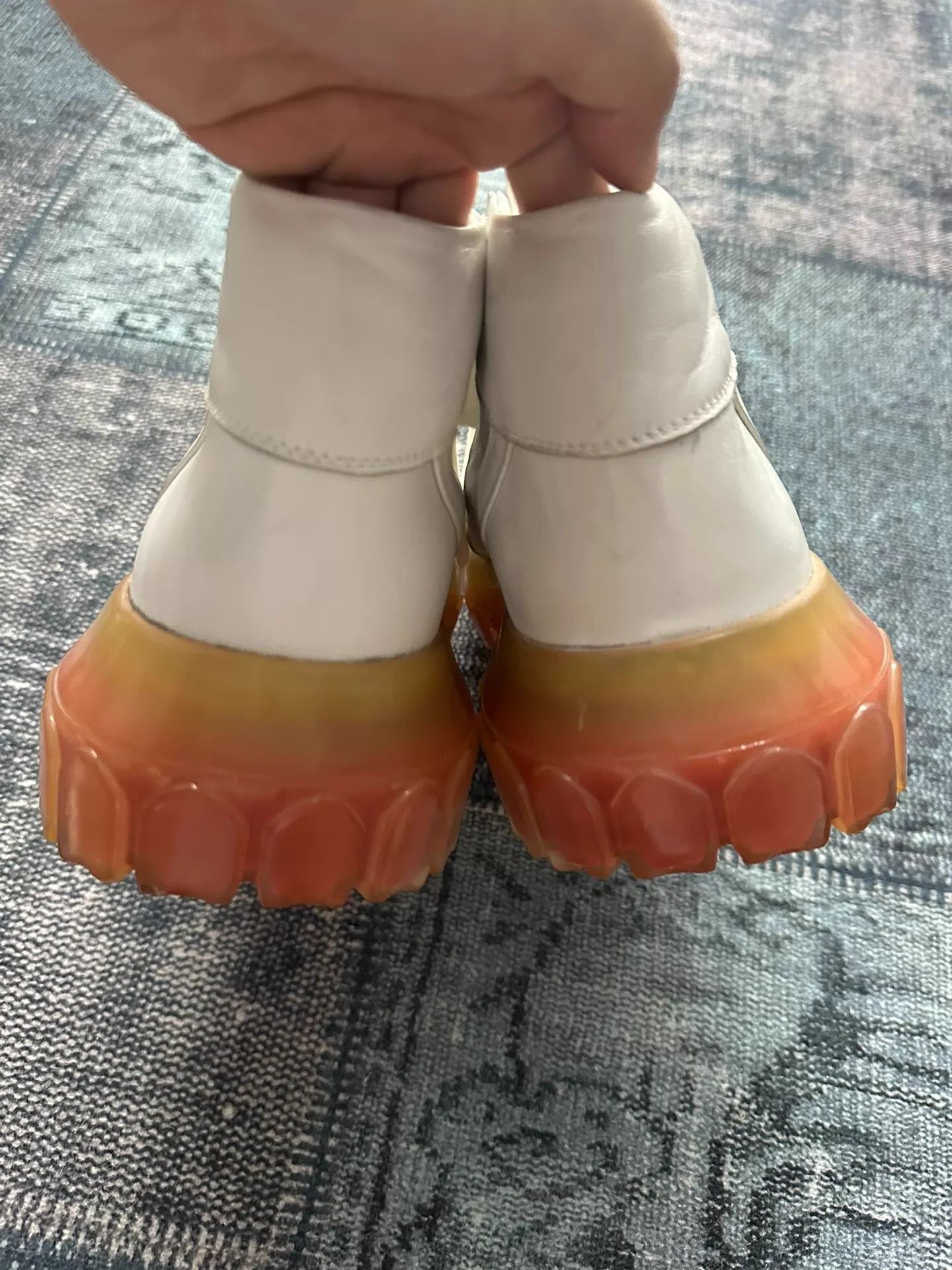 Rick Owens Rick Owens Color - Gradient Octopus Sole Boots 41 (42) Size US 8 / EU 41 - 4 Thumbnail