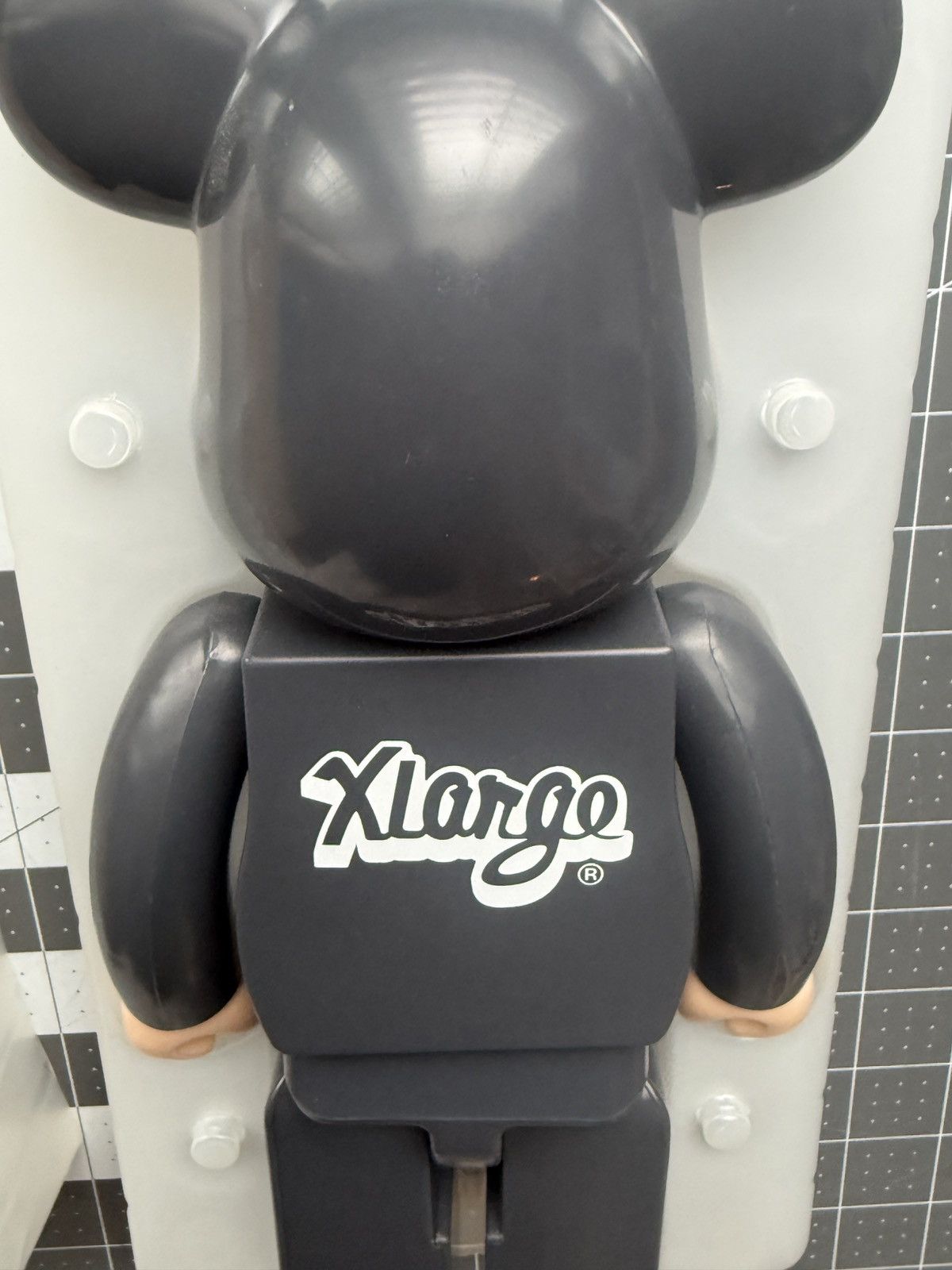 Medicom Toy Medicom 400% bearbrick xlarge little friend black Size ONE SIZE - 6 Thumbnail