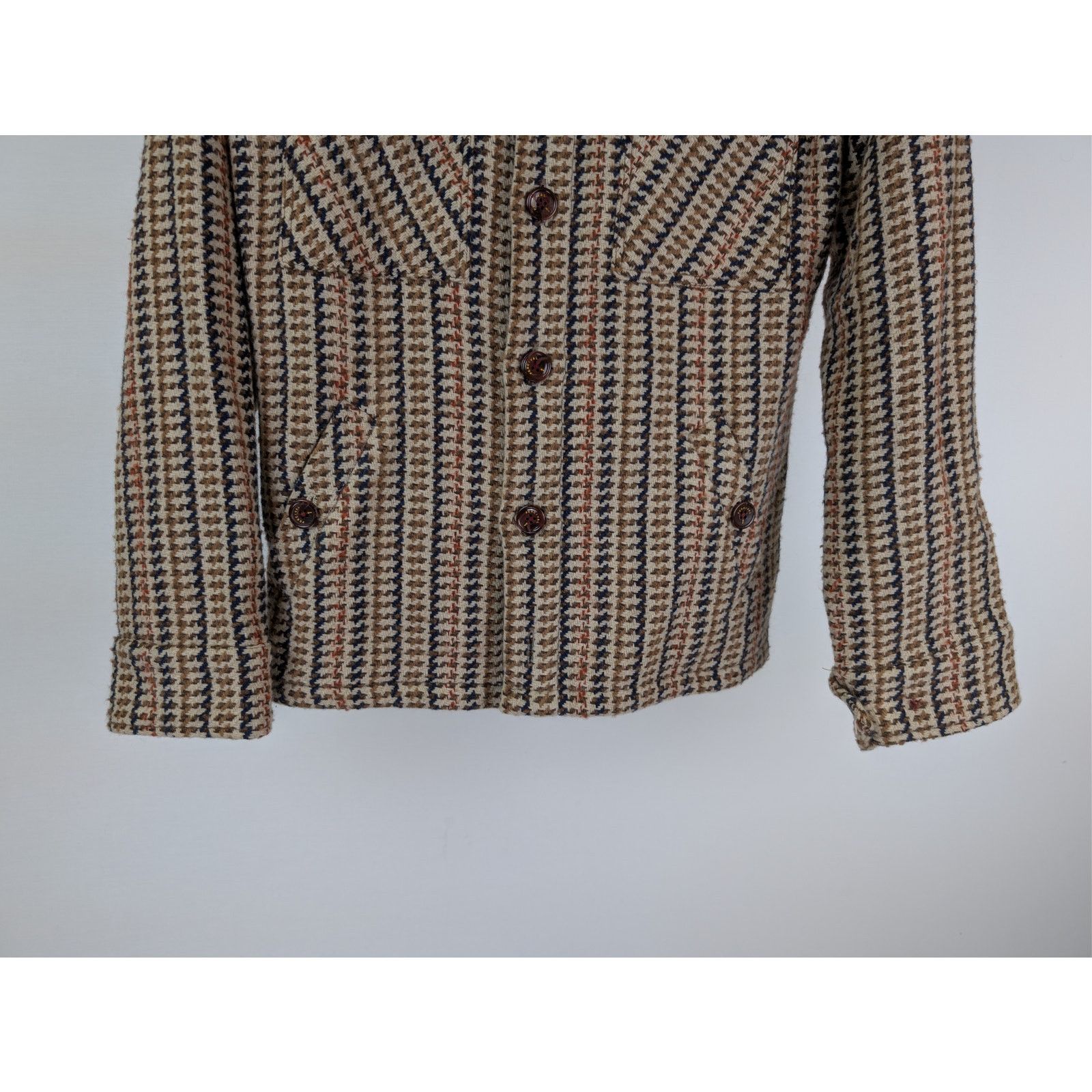 Percival o1rshd1 CC20 Flannel Hazel Mini Hound Workshirt Shirt Size US M / EU 48-50 / 2 - 4 Thumbnail