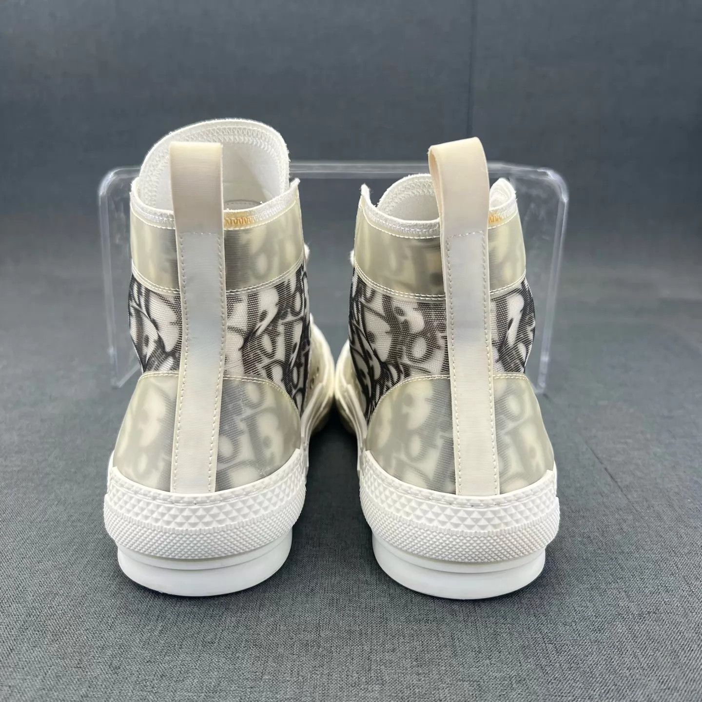Dior Dior B23 Black White All-Over Print Sneakers 40 New Boxed Size US 7 / EU 40 - 2 Thumbnail