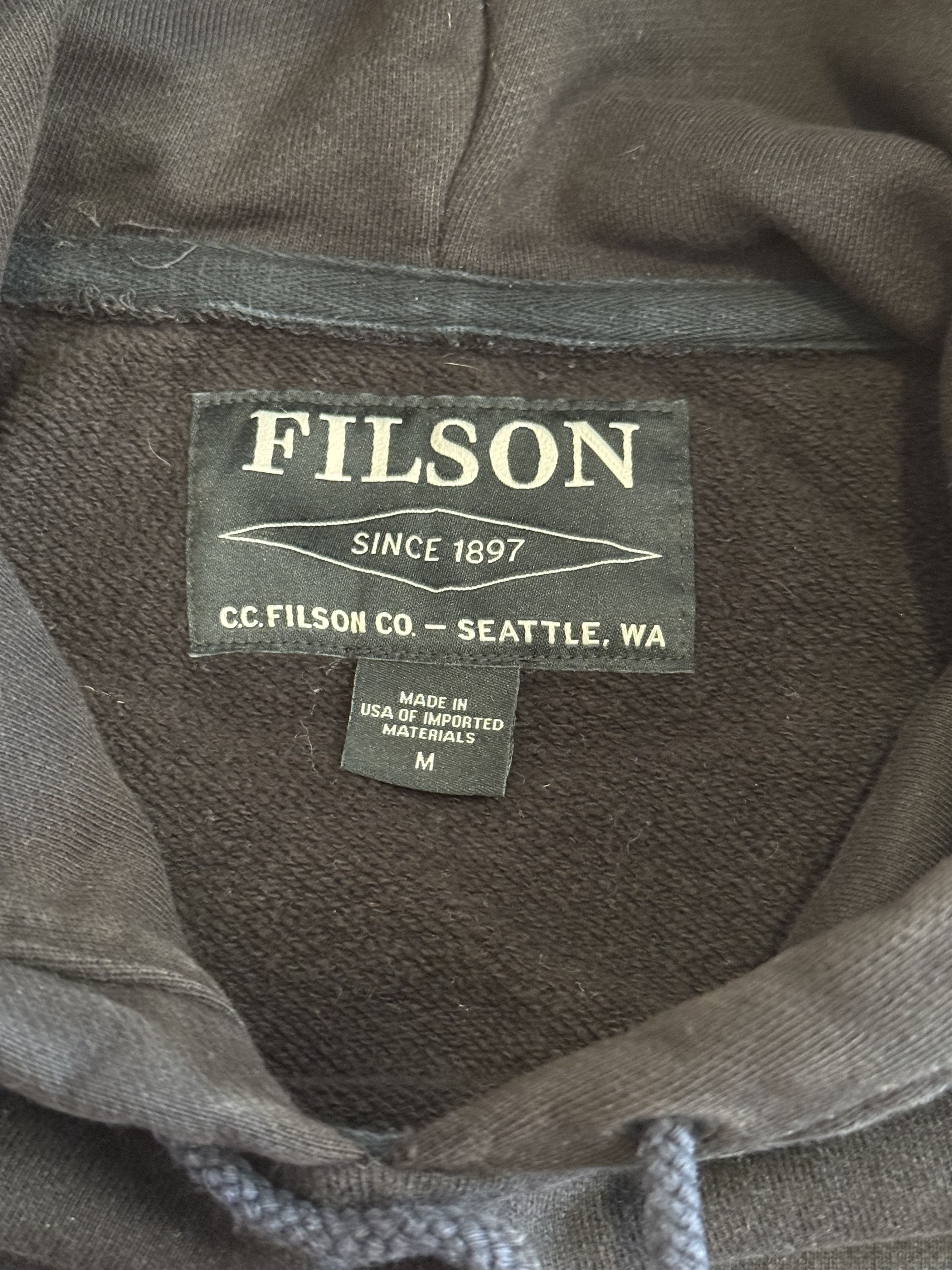 Filson Vintage Filson Prospector Graphic Made In USA Hoodie Size US M / EU 48-50 / 2 - 7 Thumbnail